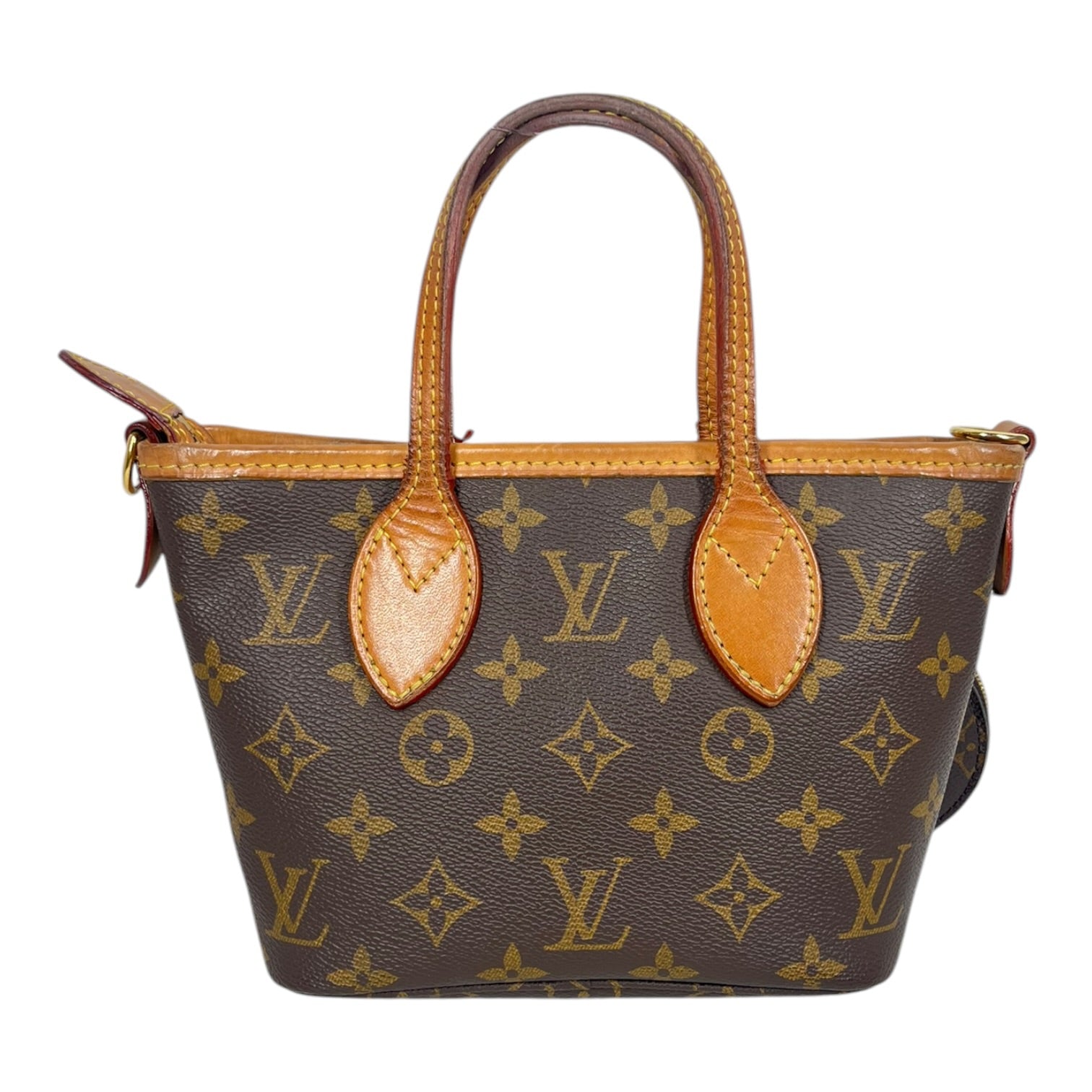 LOUIS VUITTON/Hand Bag/Monogram/Leather/BRW/NEVERFULL BB view 3