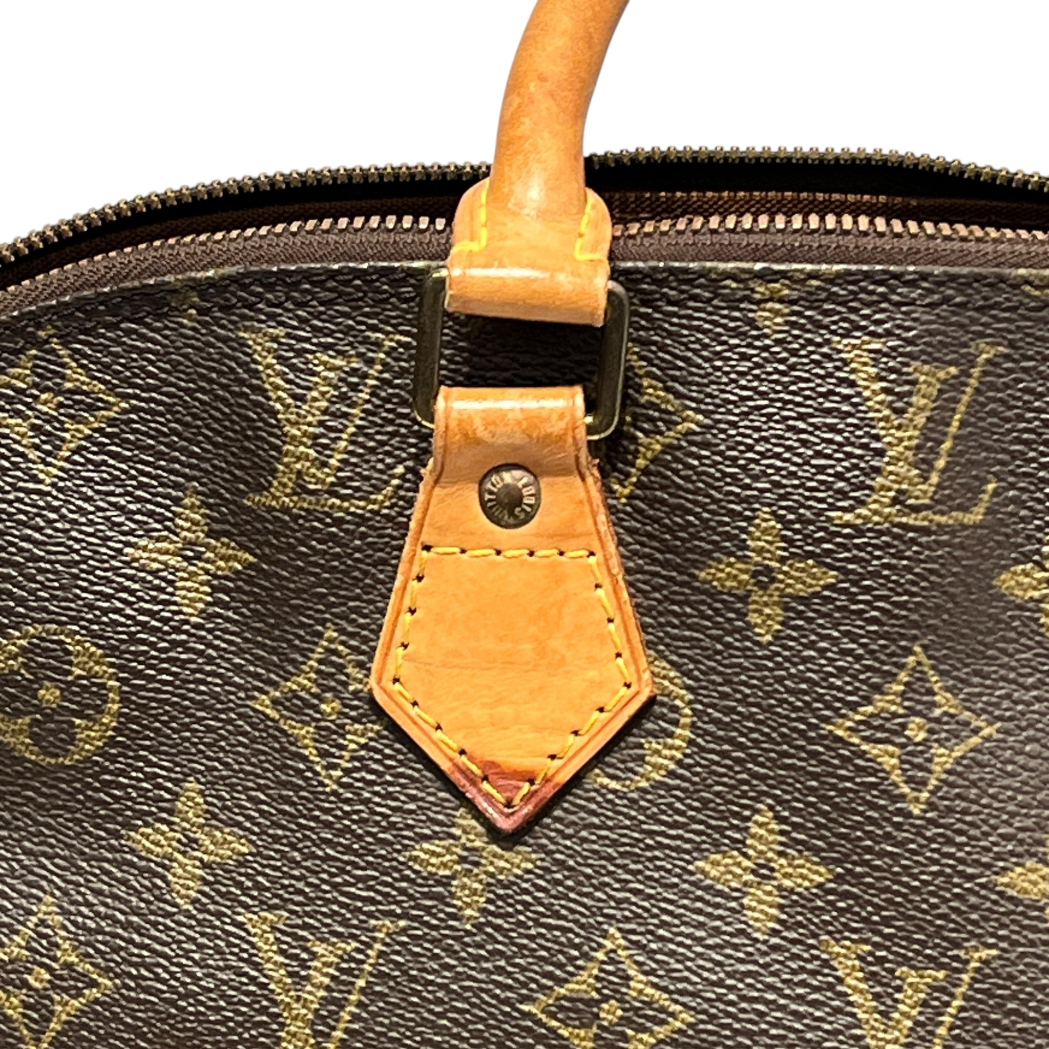 LOUIS VUITTON/Hand Bag/Leather/BRW/alma view 6