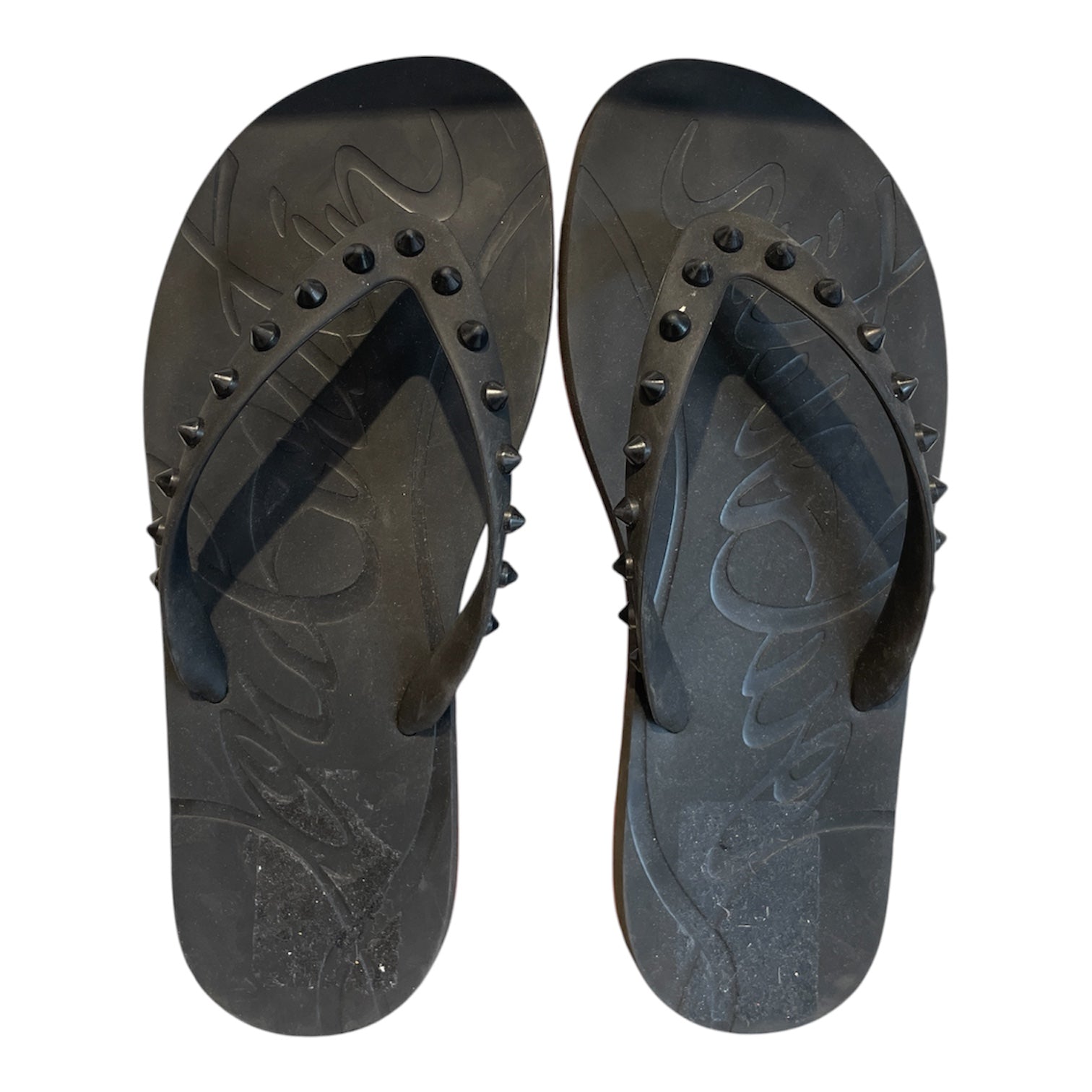 Christian Louboutin/Sandals/EU 38/BLK/Black Studs view 3