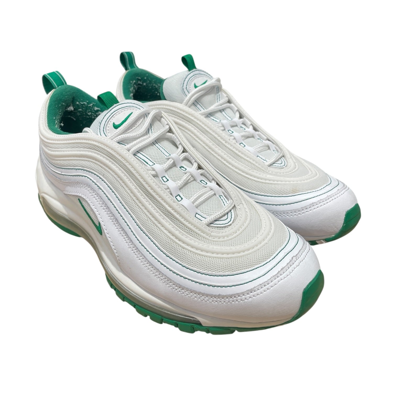 NIKE/AIR MAX 97/Low-Sneakers/US 9/Leather/WHT/DH0271-100 view 1