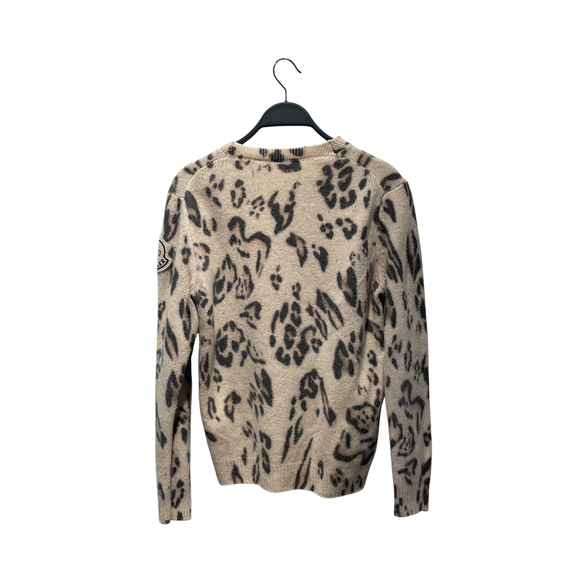 MONCLER/Sweater/M/Cotton/WHT/animal print view 2