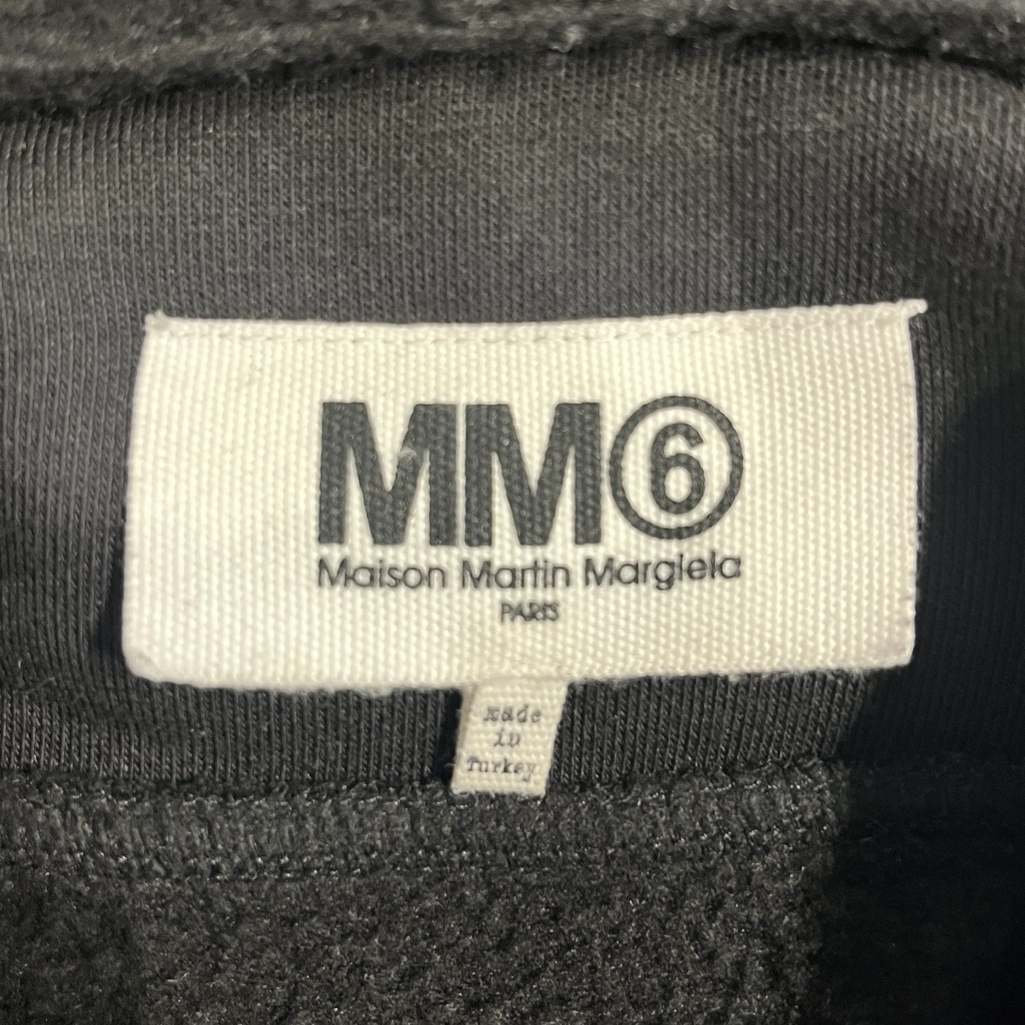 Maison Martin Margiela/Hoodie/S/Cotton/BLK/ view 4
