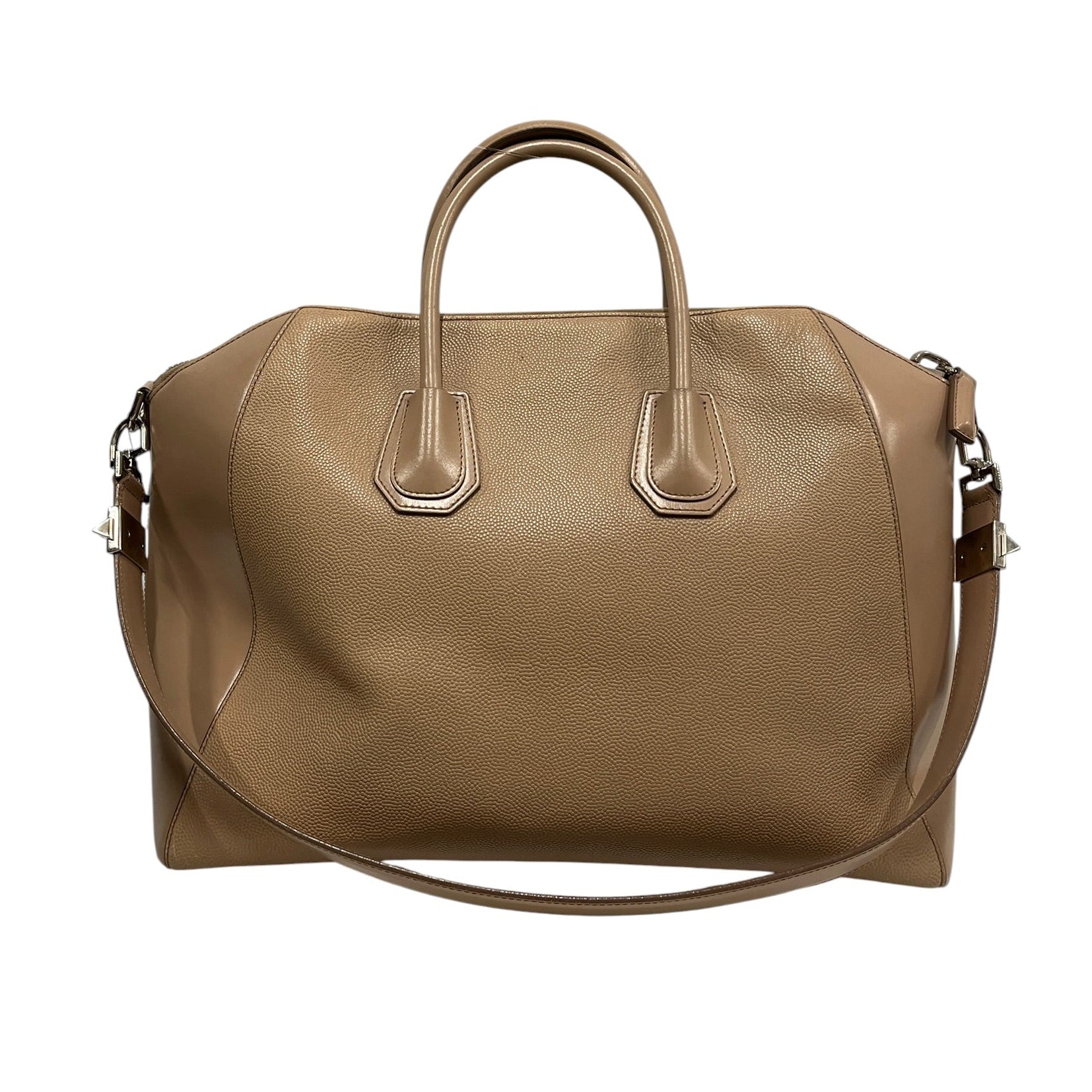GIVENCHY/Hand Bag/Leather/BEG/Large Antigona Glazed Bag view 2