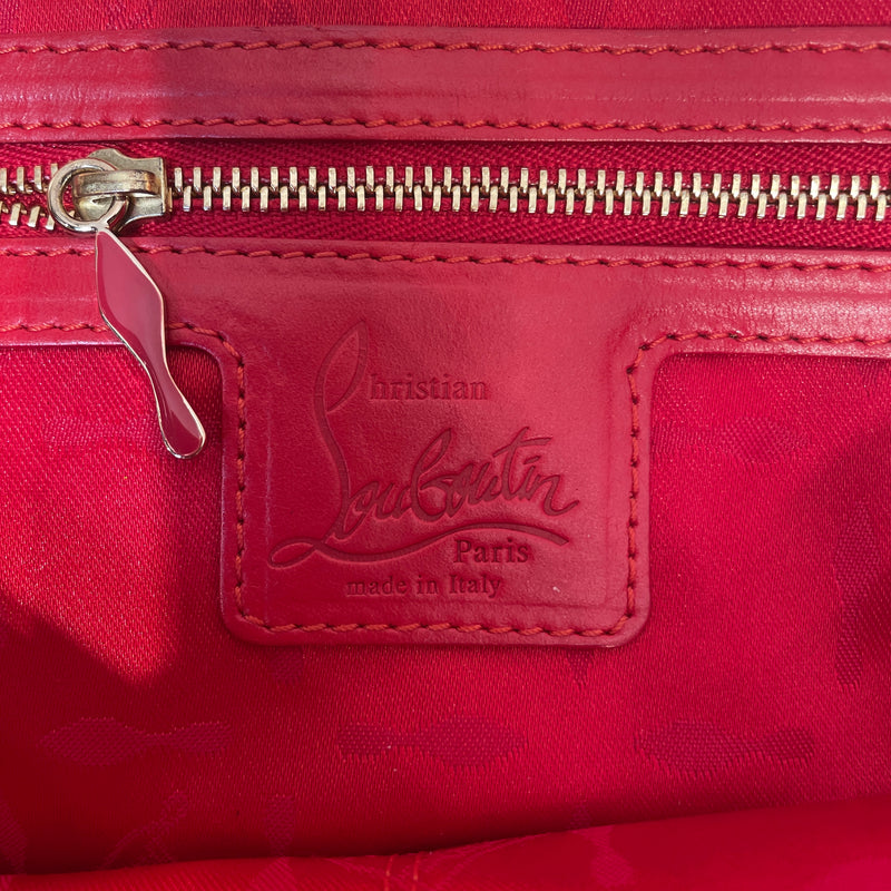 Christian Louboutin/Clutch Bag/Leather/GLD/LOUBOUTIN LEATHER CLUTCH GOLD