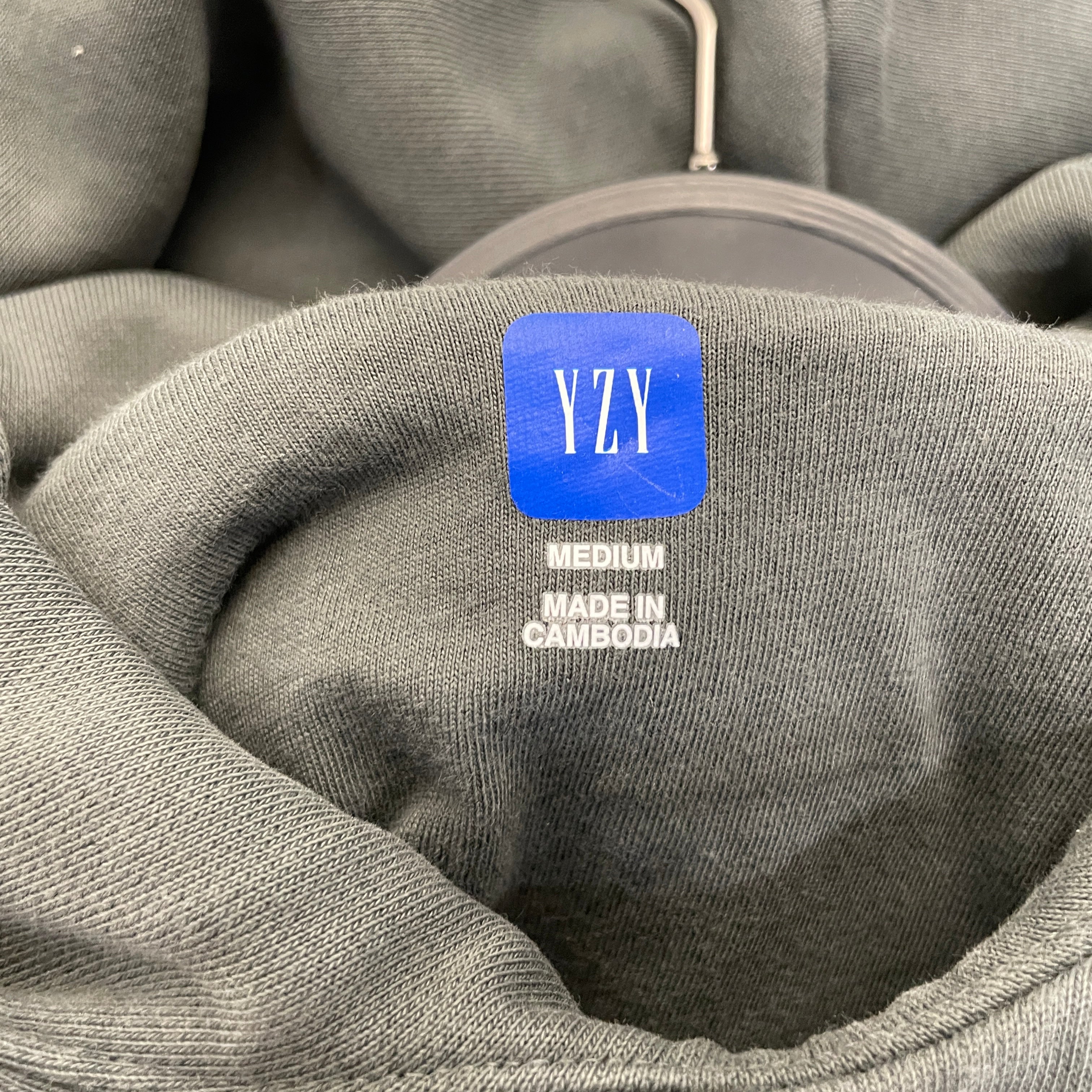 YEEZY GAP ENGINEERED BY BALENCIAGA/Hoodie/M/Cotton/GRN/Oversize/Double Lined view 4