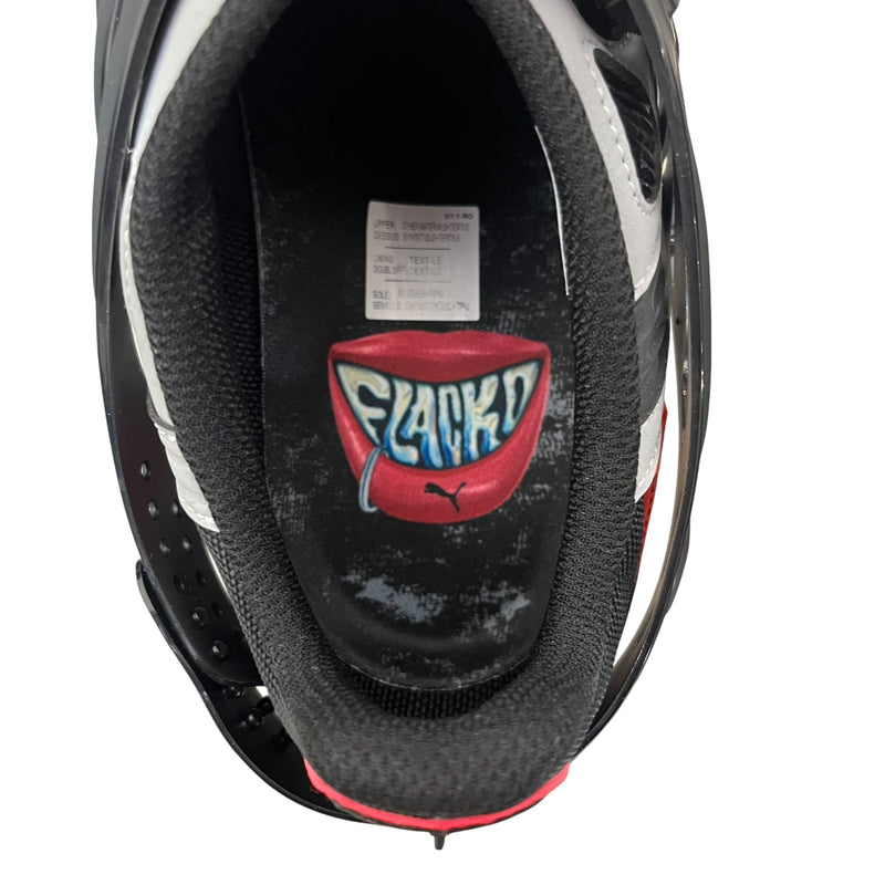 A$AP ROCKY/PUMA/Low-Sneakers/US 7.5/Leather/BLK/MOSTRO GABBIA