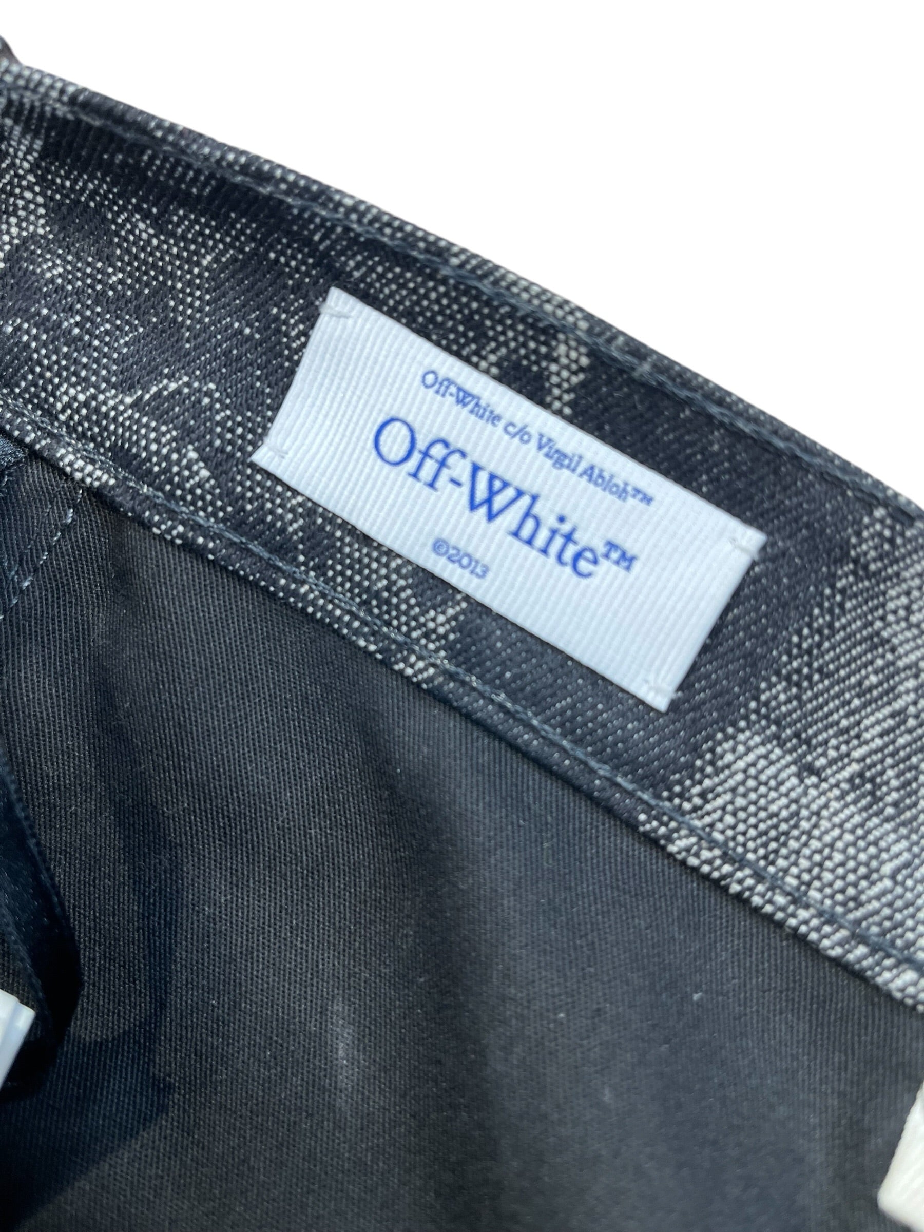 OFF-WHITE/Straight Pants/32/Denim/GRY/ view 3