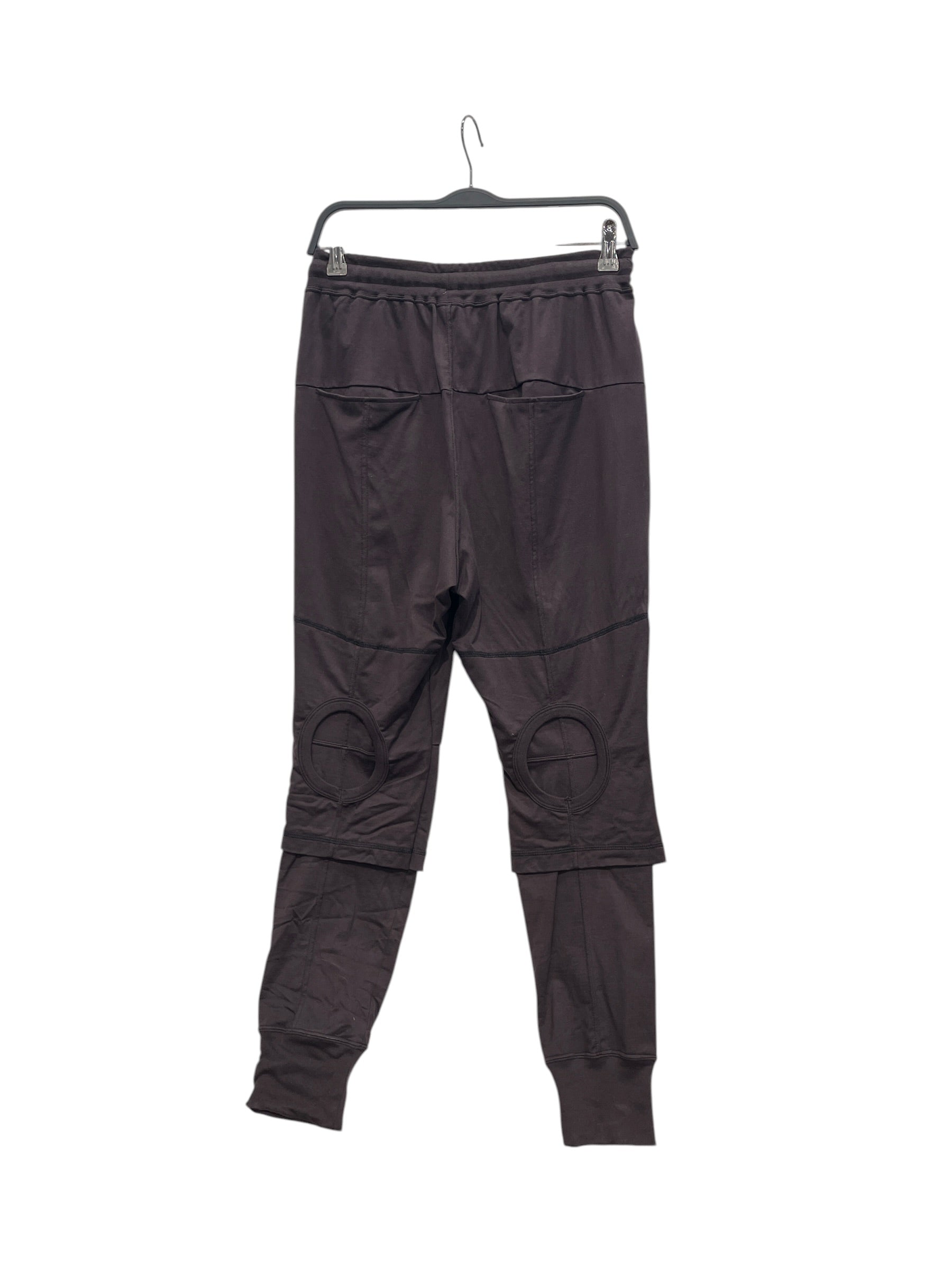 THE VIRIDI ANNE/Pants/2/Cotton/BLK/DECONSTRUCTED KNEE DESIGN view 2