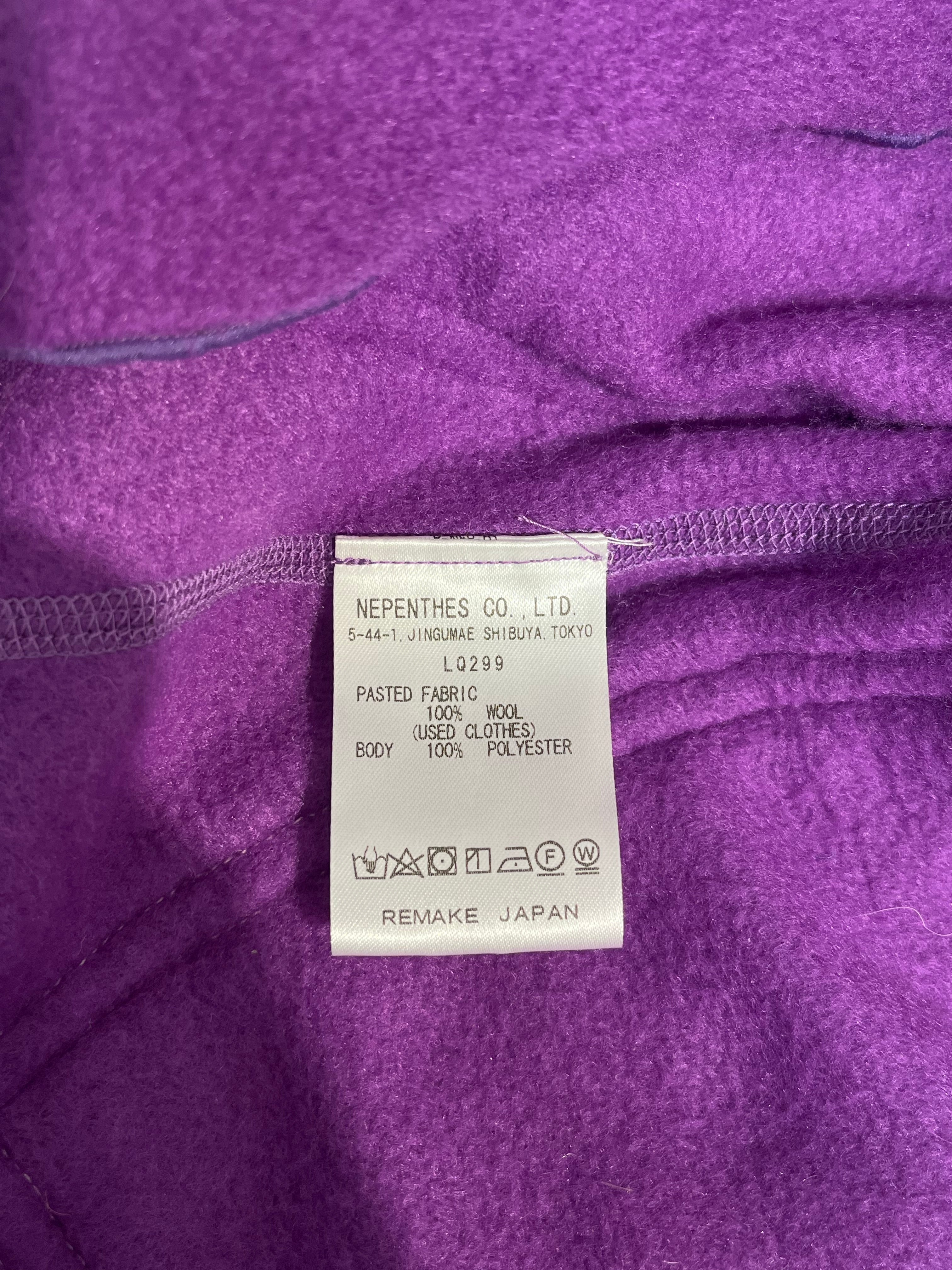 Rebuild by Needles/Heavy Sweater/XL/Wool/CRM/PPL/BEG REBUILD SWEATER view 4