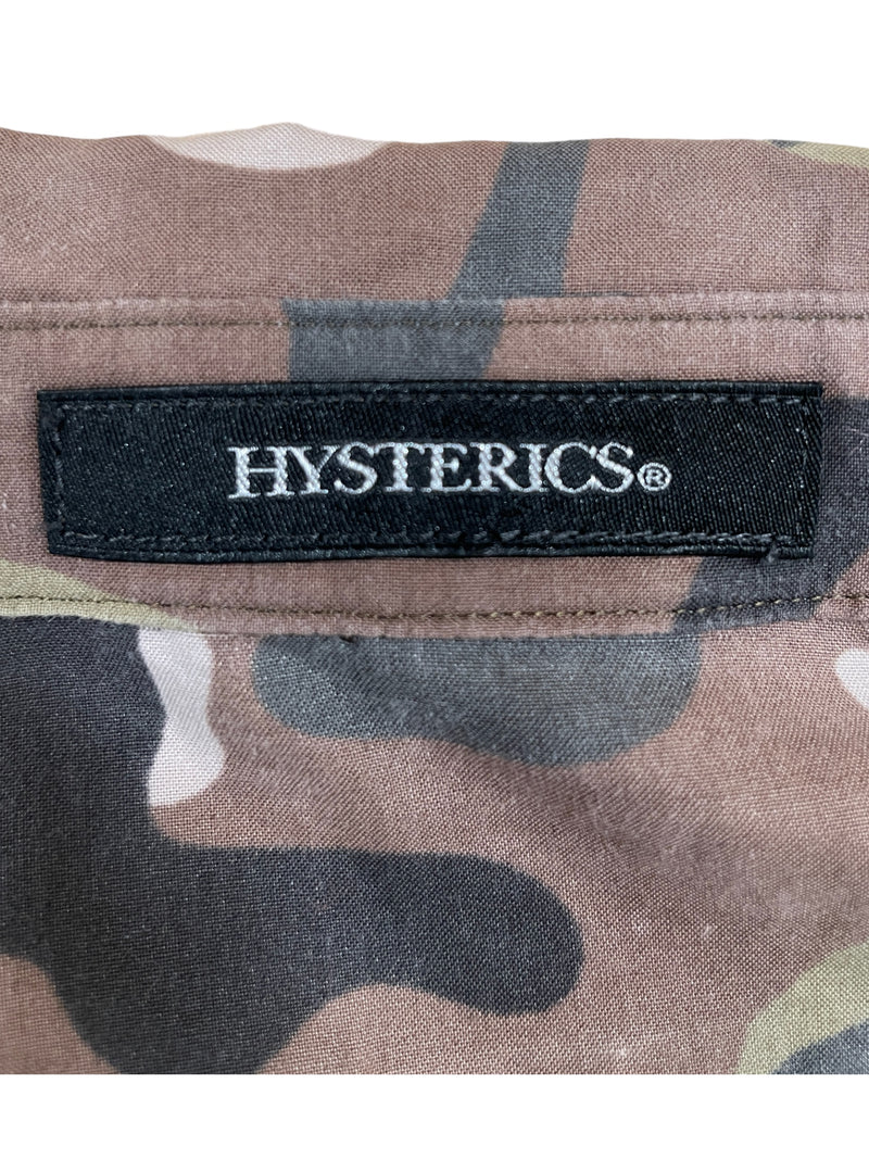 HYSTERIC GLAMOUR/LS Shirt/FREE/Camouflage/Cotton/GRN/