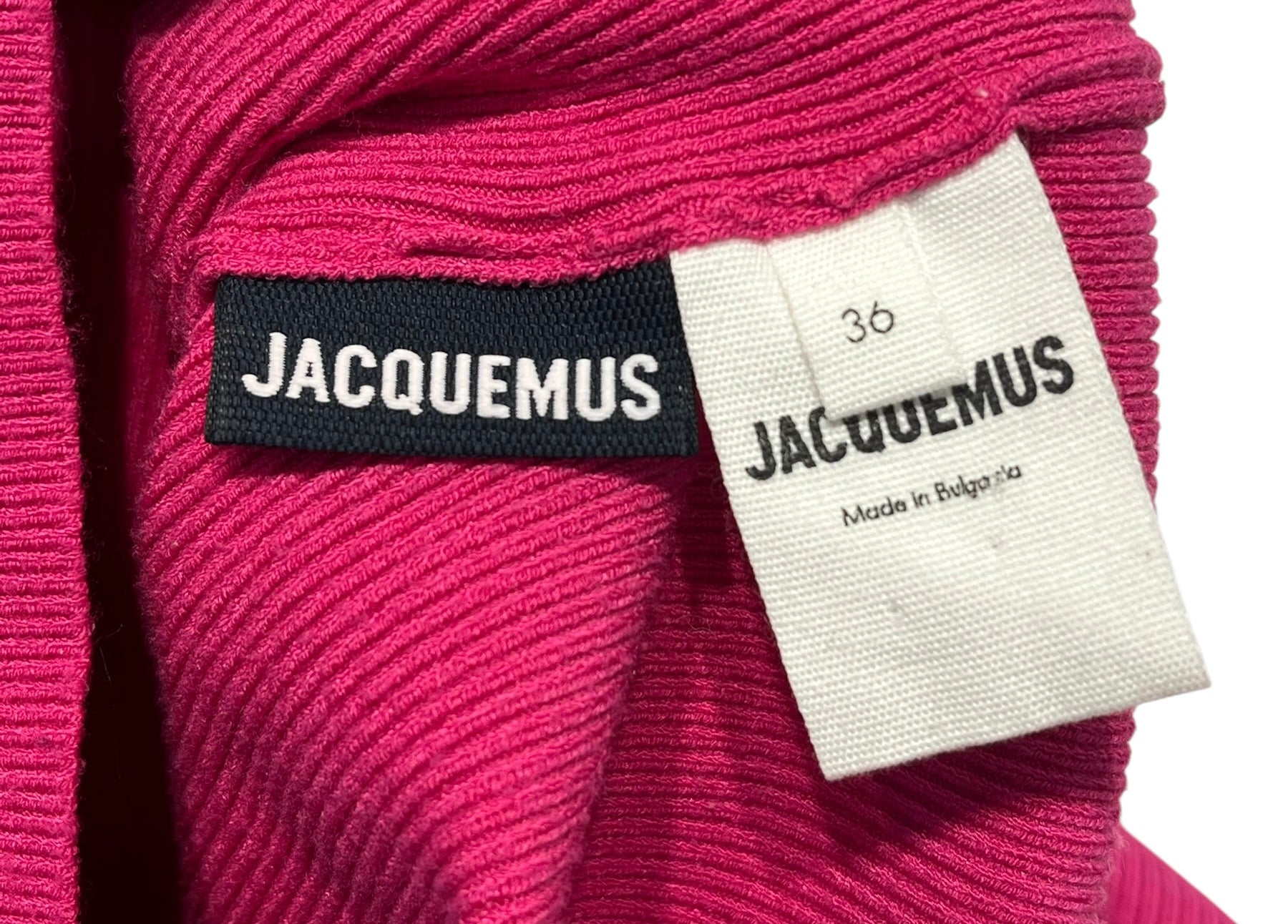 JACQUEMUS/Tops/36/Cotton/PNK/ view 3