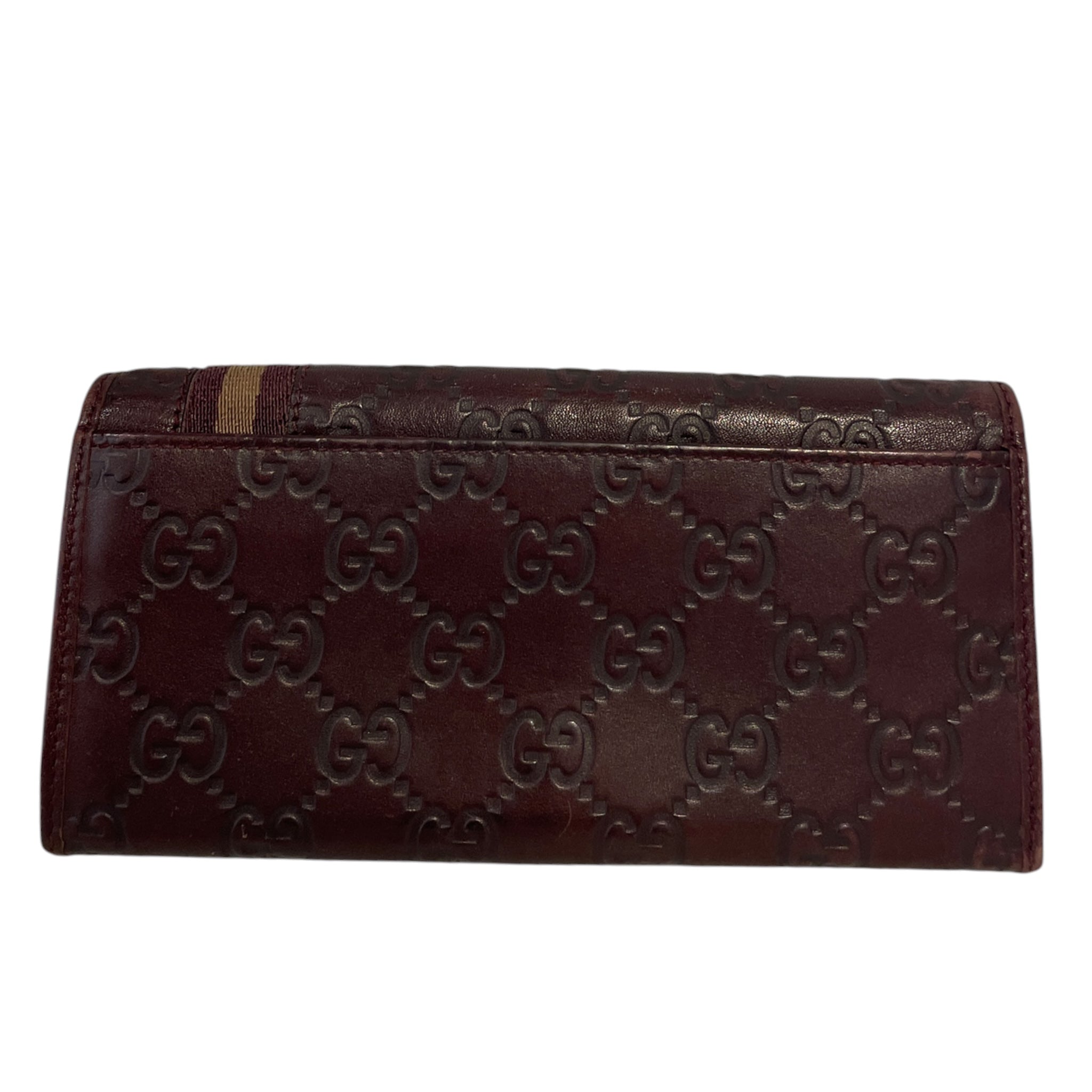 GUCCI/Long Wallet/Monogram/Leather/BRD/M's/Y6GVKH view 2