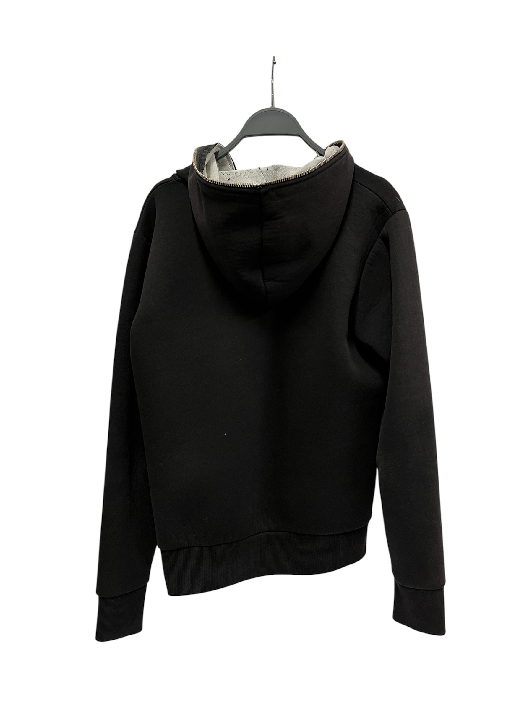 sandro/Zip Up Hoodie/M/Cotton/BLK/ view 2