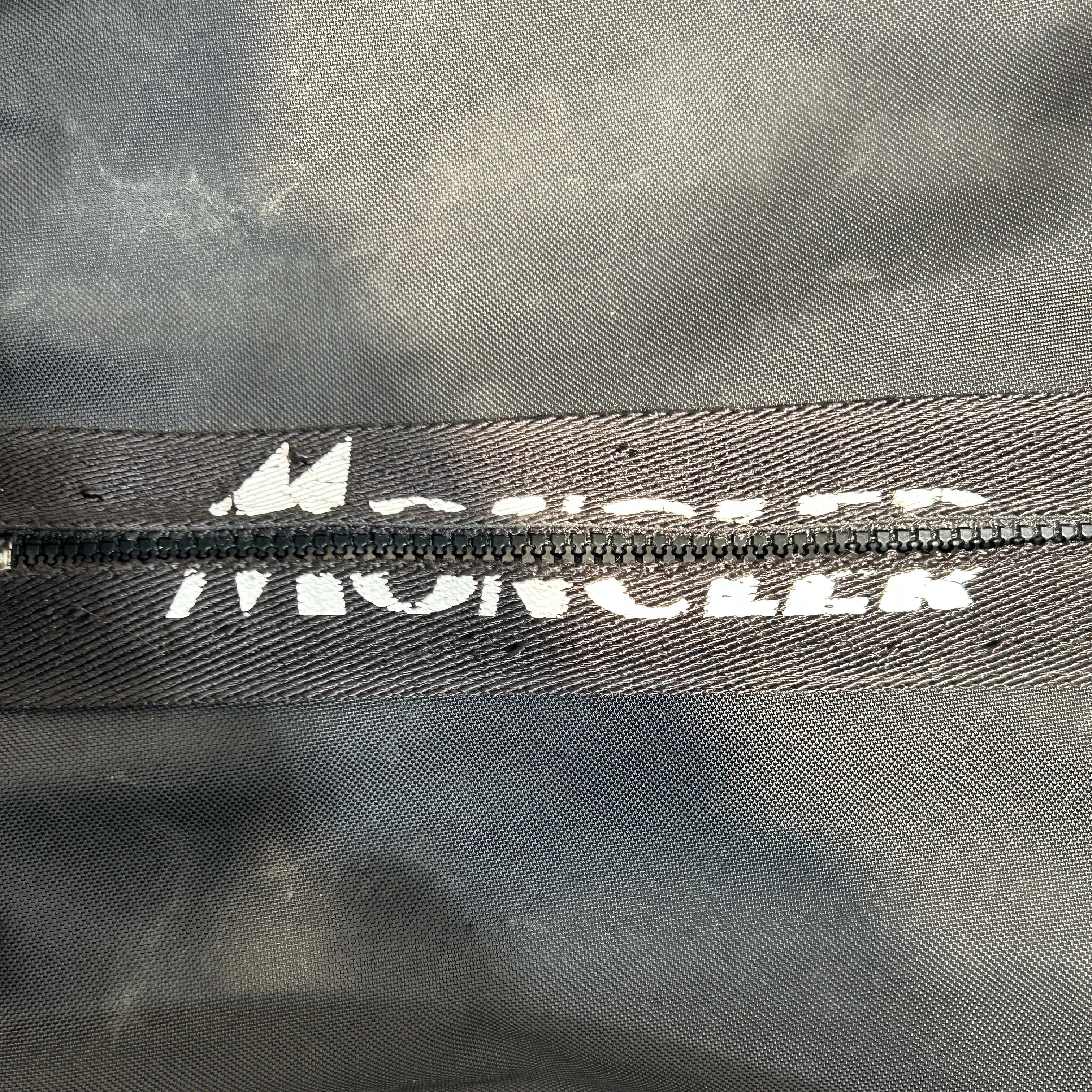 MONCLER/Backpack/Suede/BLK/Suede bottom, White Logo view 16