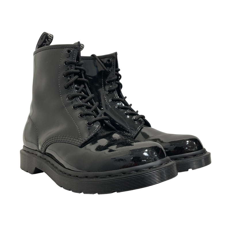 Dr.Martens/Lace Up Boots/US 9/Leather/BLK/Patent Leather 1460