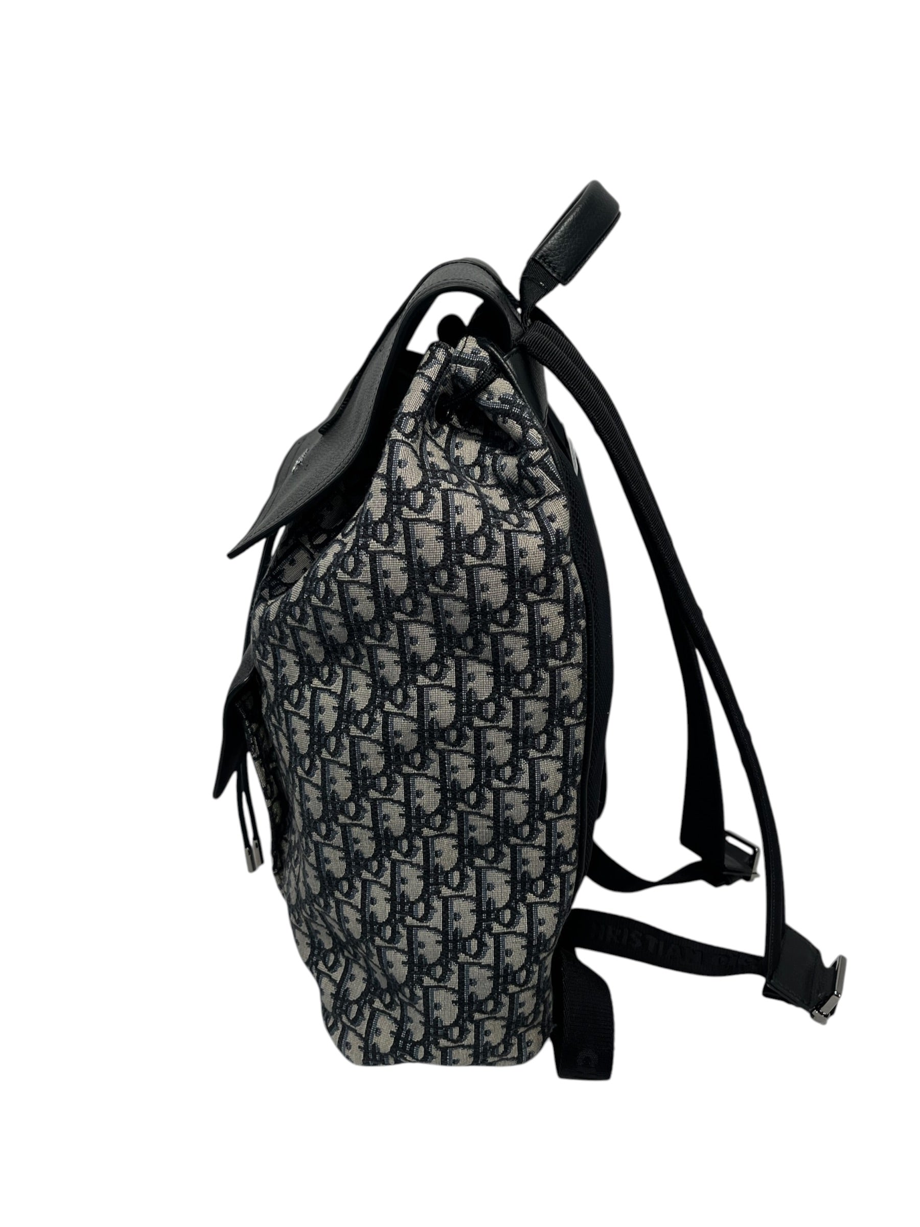 Christian Dior/Backpack/Monogram/Leather/MLT/SADDLE FLAP OBLIQUE JACQUARD view 4