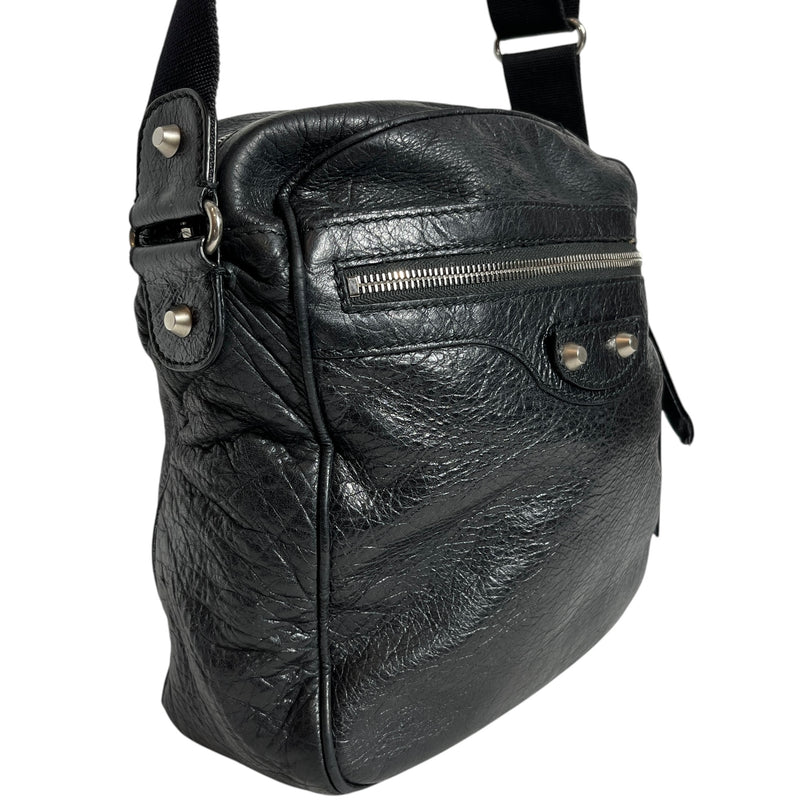 BALENCIAGA/Cross Body Bag/Leather/BLK/