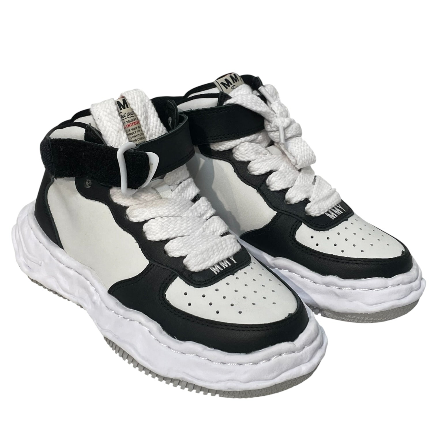MIHARA YASUHIRO/Hi-Sneakers/EU 37/Leather/WHT/Wayne view 1