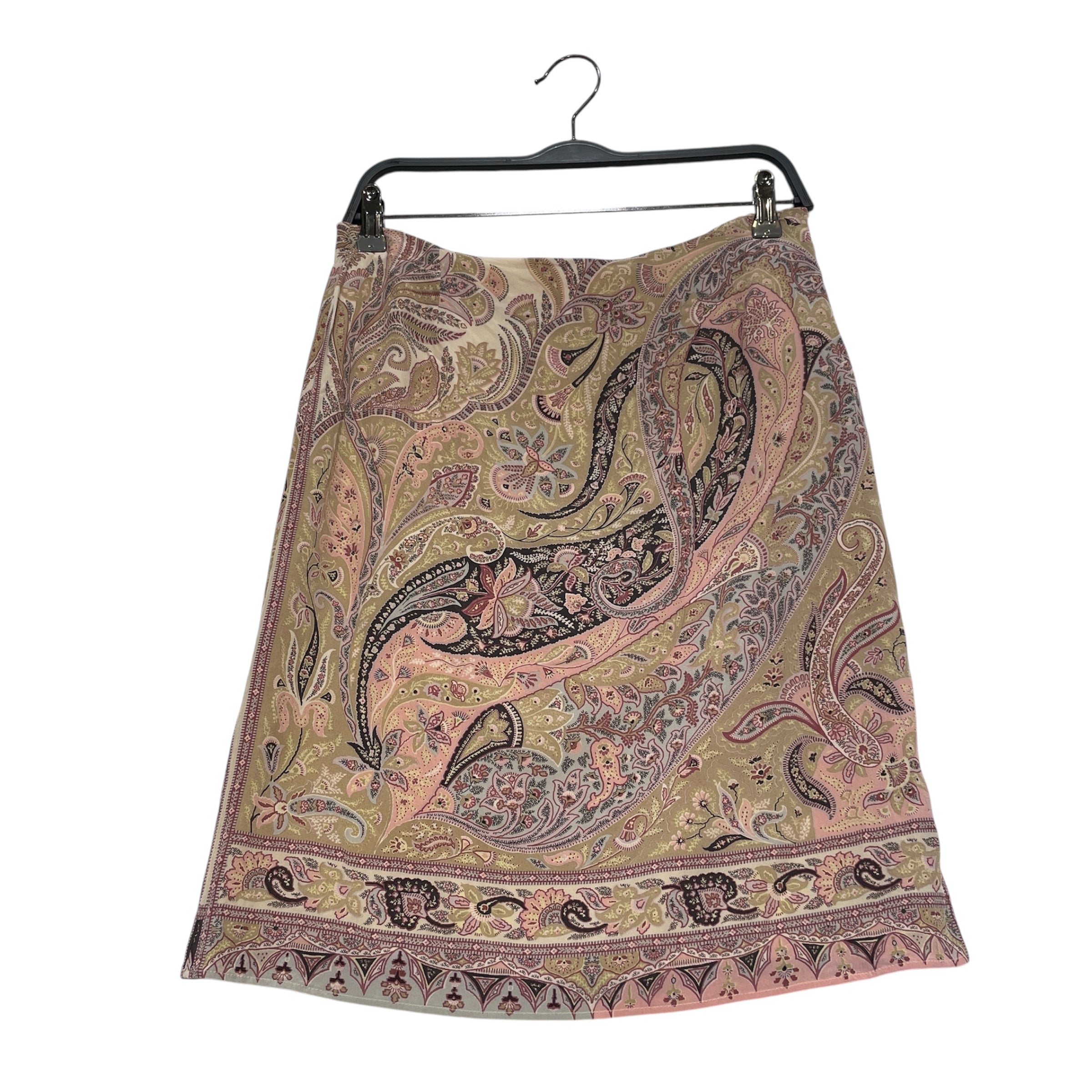 ETRO/Skirt/44/All Over Print/Silk/MLT/Boho Paisley Printed Skirt view 1