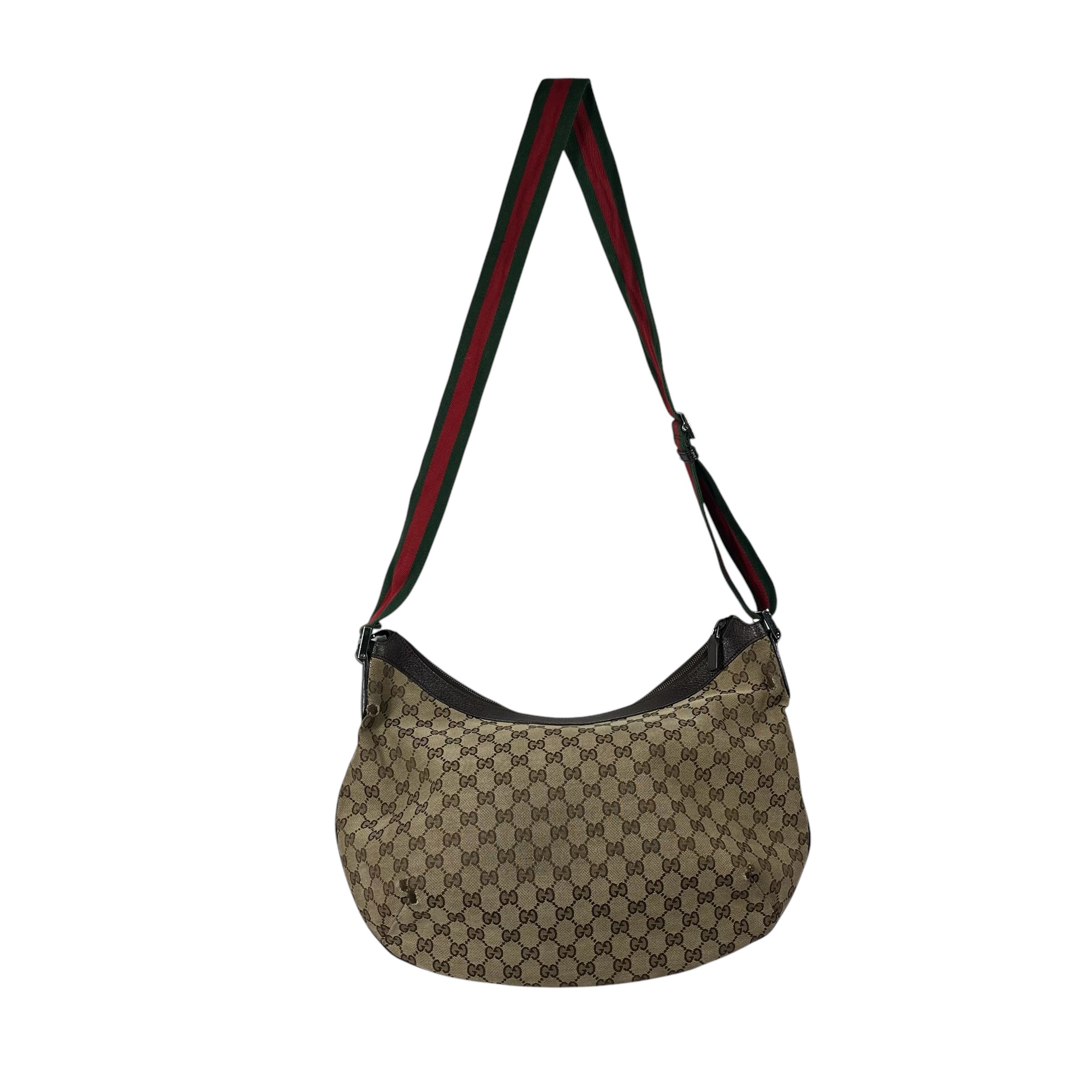 GUCCI/Cross Body Bag/Monogram/Leather/BRW/189752 20046 view 2
