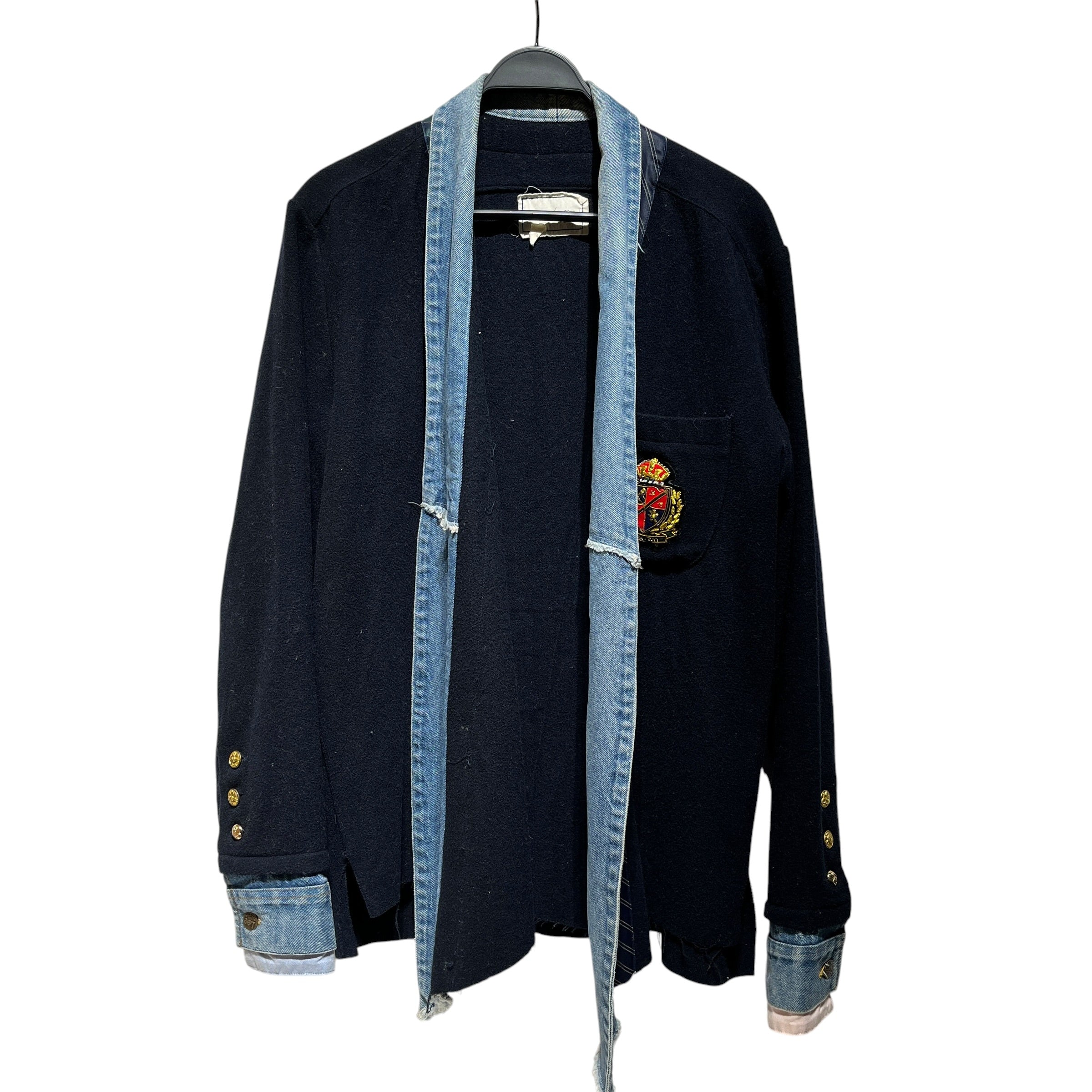 GREG LAUREN/Coat/4/Wool/NVY/Navy Prep Kimono view 1