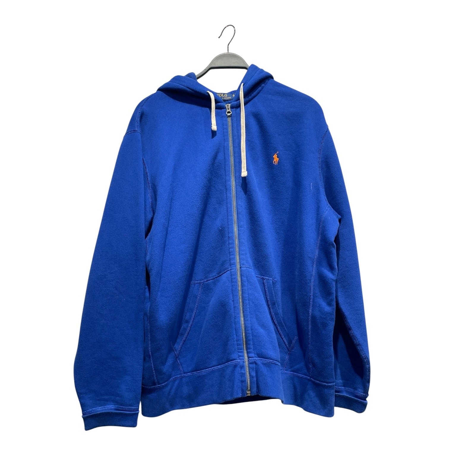POLO RALPH LAUREN/Hoodie/XL/Cotton/BLU/ORANGE PONY view 1