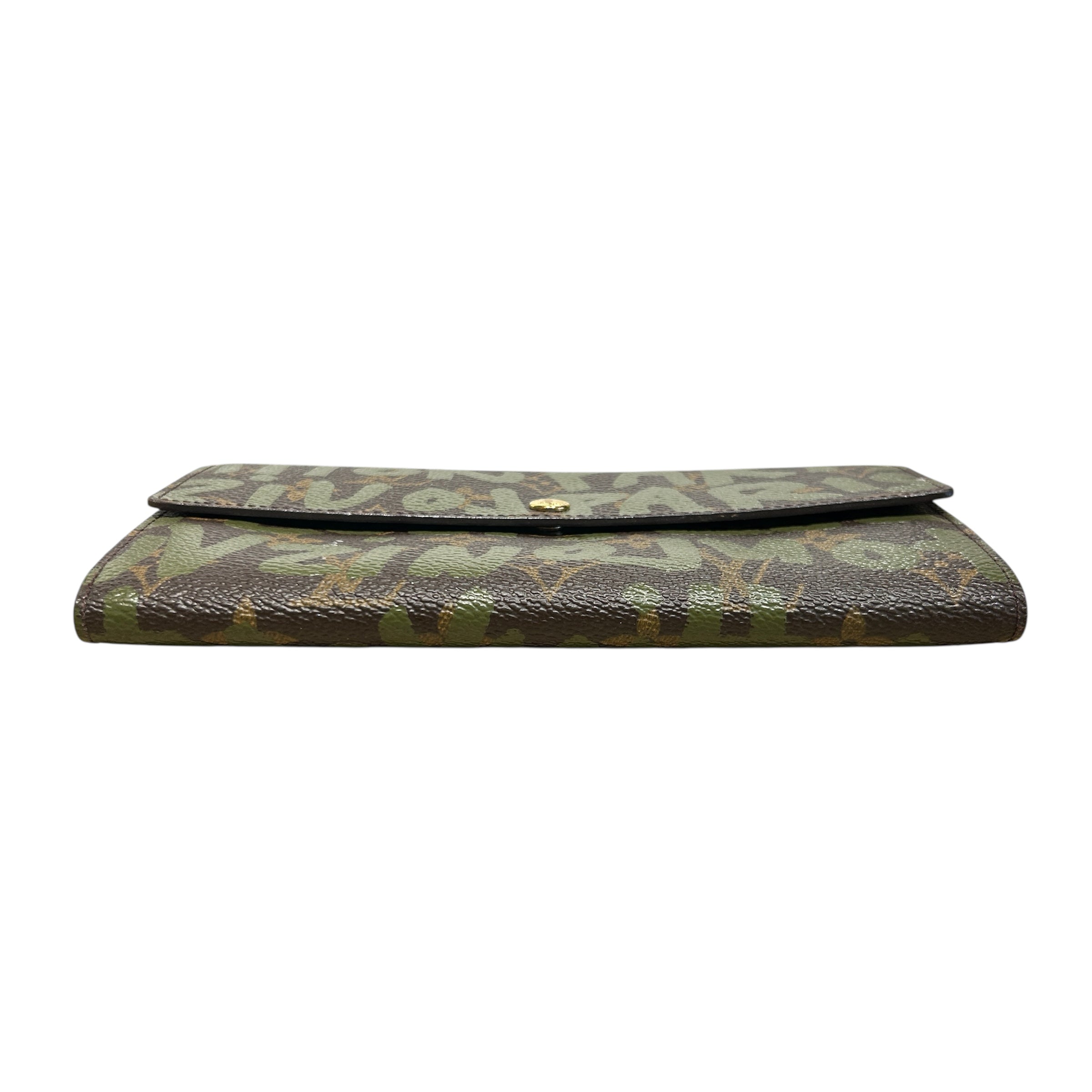 LOUIS VUITTON/Wallet/Monogram/Leather/BRW/stephen sprouse graffiti sarah view 3
