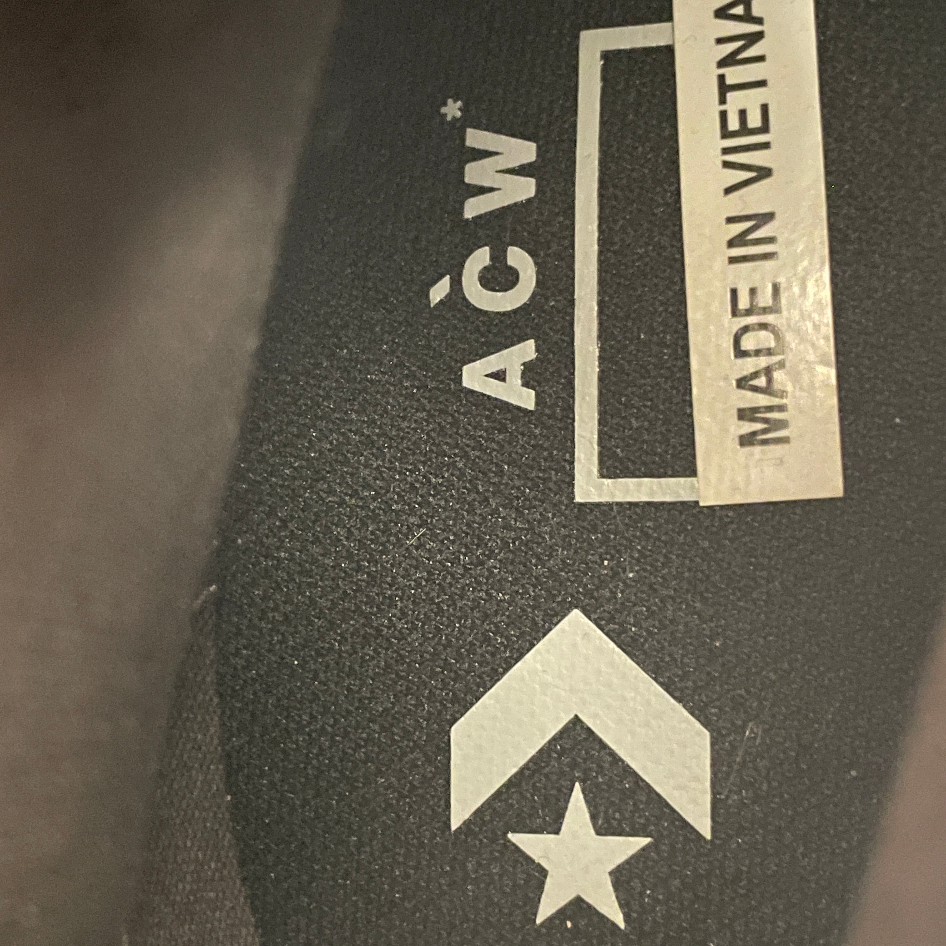 CONVERSE/ACW(Ascent World)/Hi-Sneakers/US 7.5/Cotton/GRY/gummybottom/design view 3