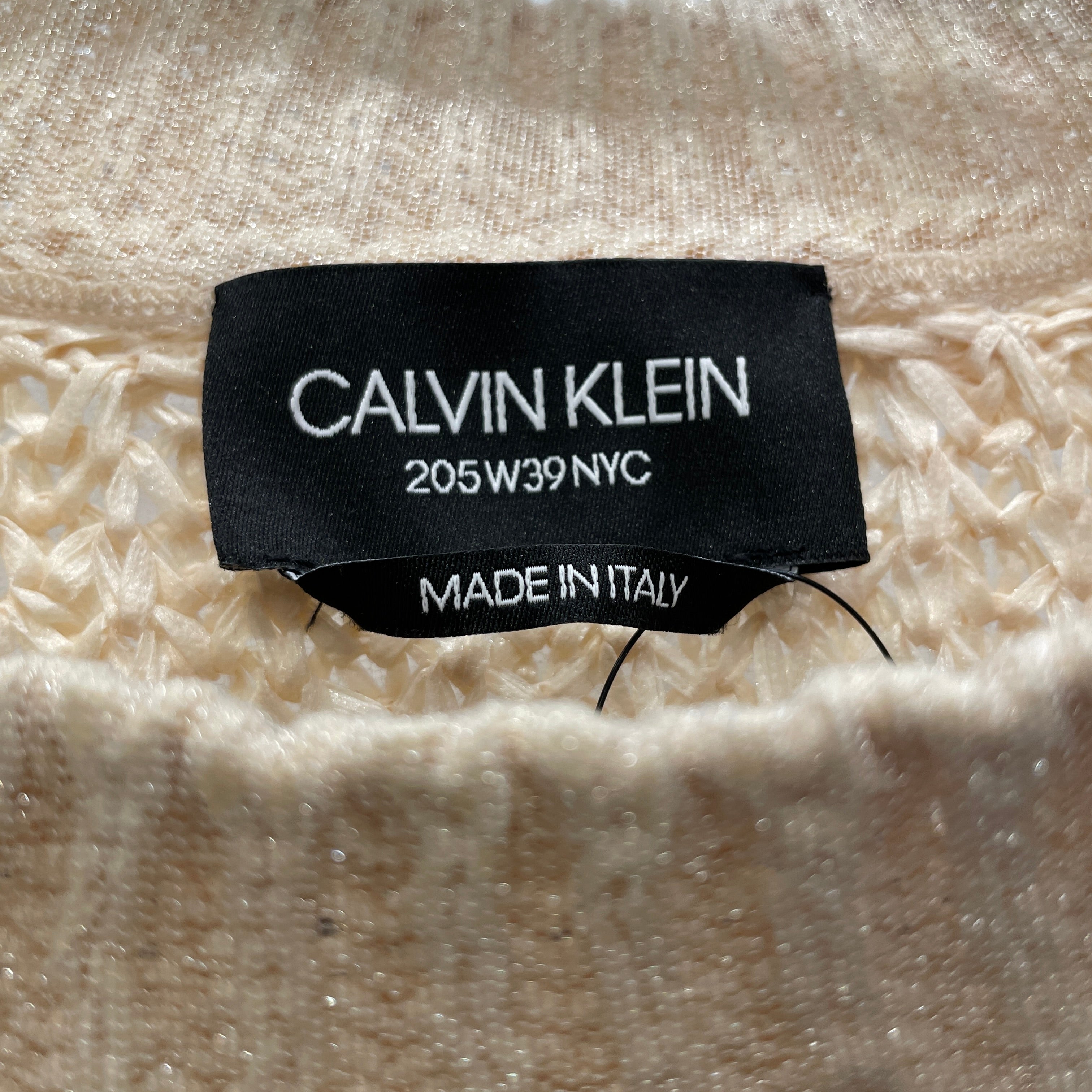 Calvin Klein/Sweater/S/Cotton/BEG/ view 3