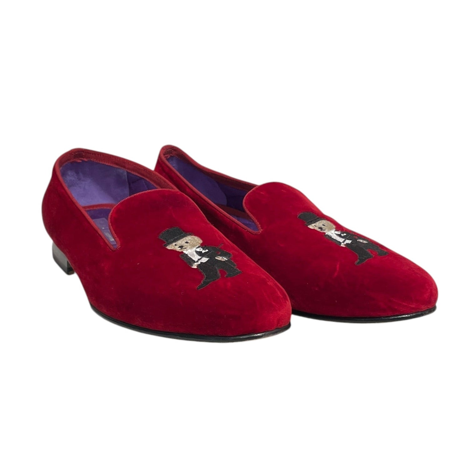 RALPH LAUREN PURPLE LABEL/Loafers/US 11/Iridescent/RED/BEAR view 1
