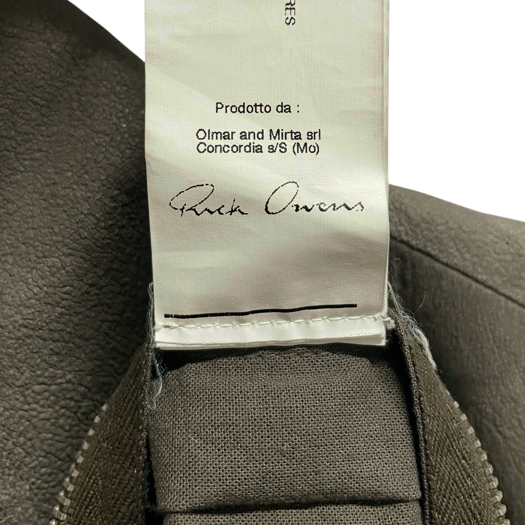 Rick Owens/Riders Jkt (S)/04 BLISTERED LAMBSKIN view 3