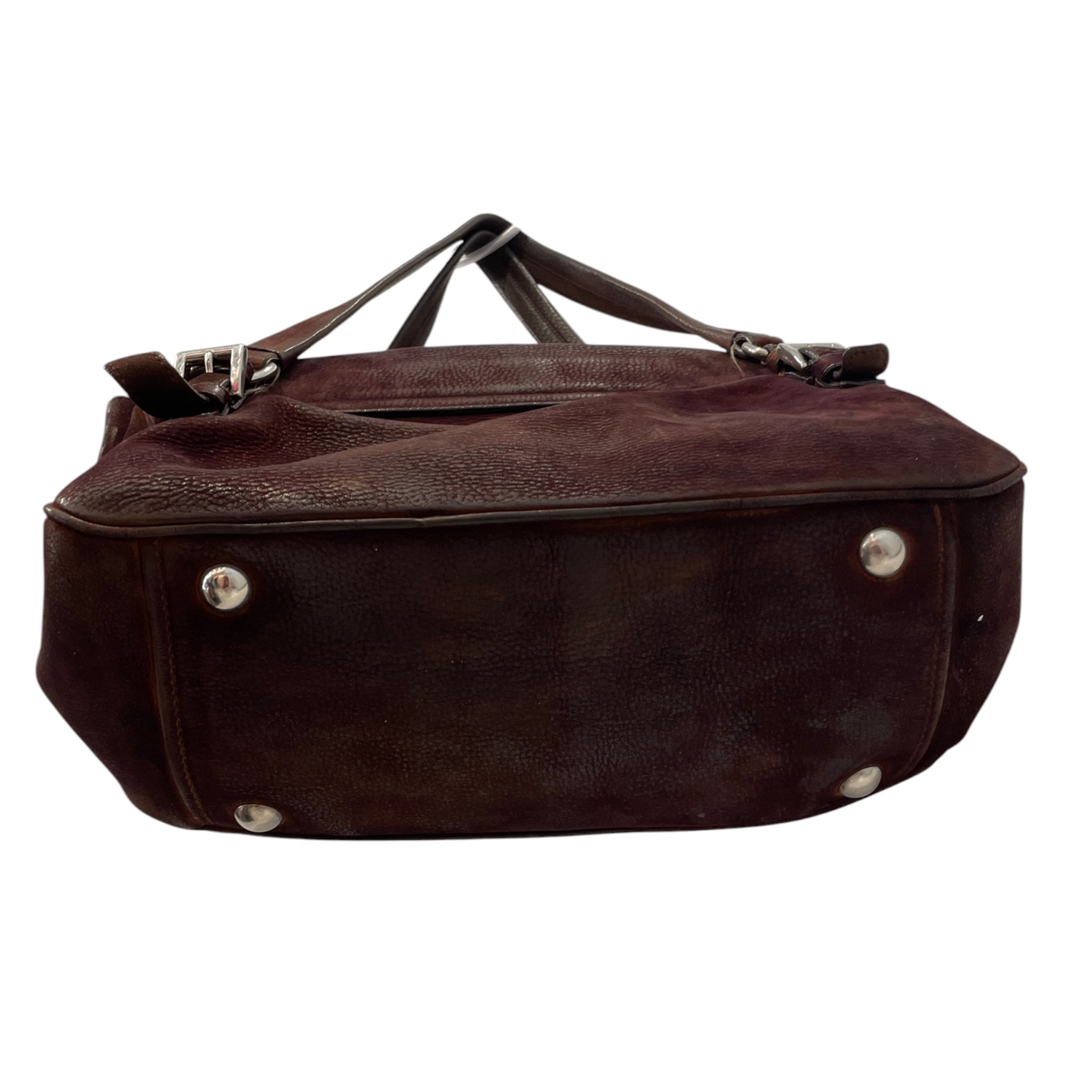 PRADA/Hand Bag/Leather/BRD/VItello Daino view 3