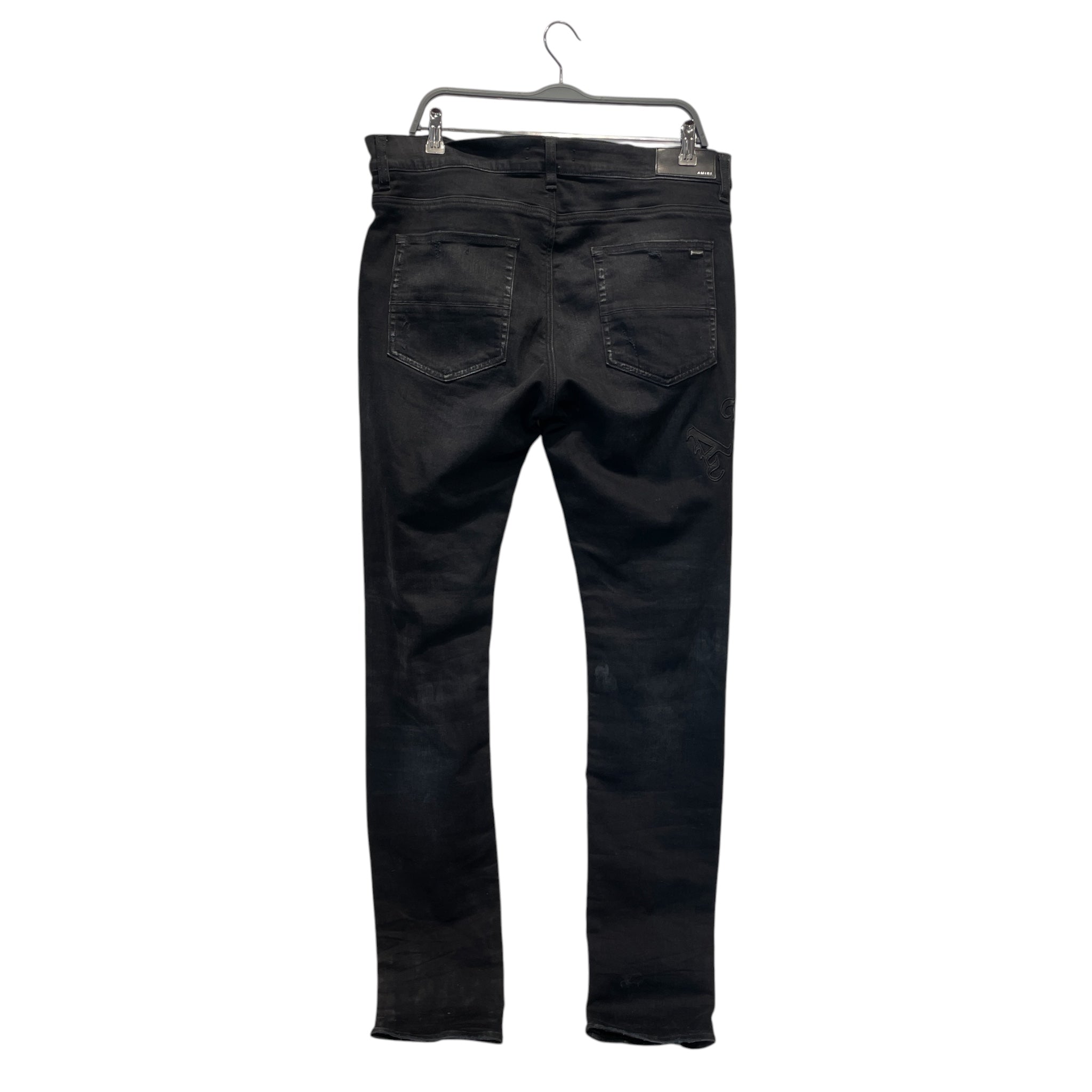 AMIRI/Skinny Pants/36/Denim/BLK/Distressed/ view 2