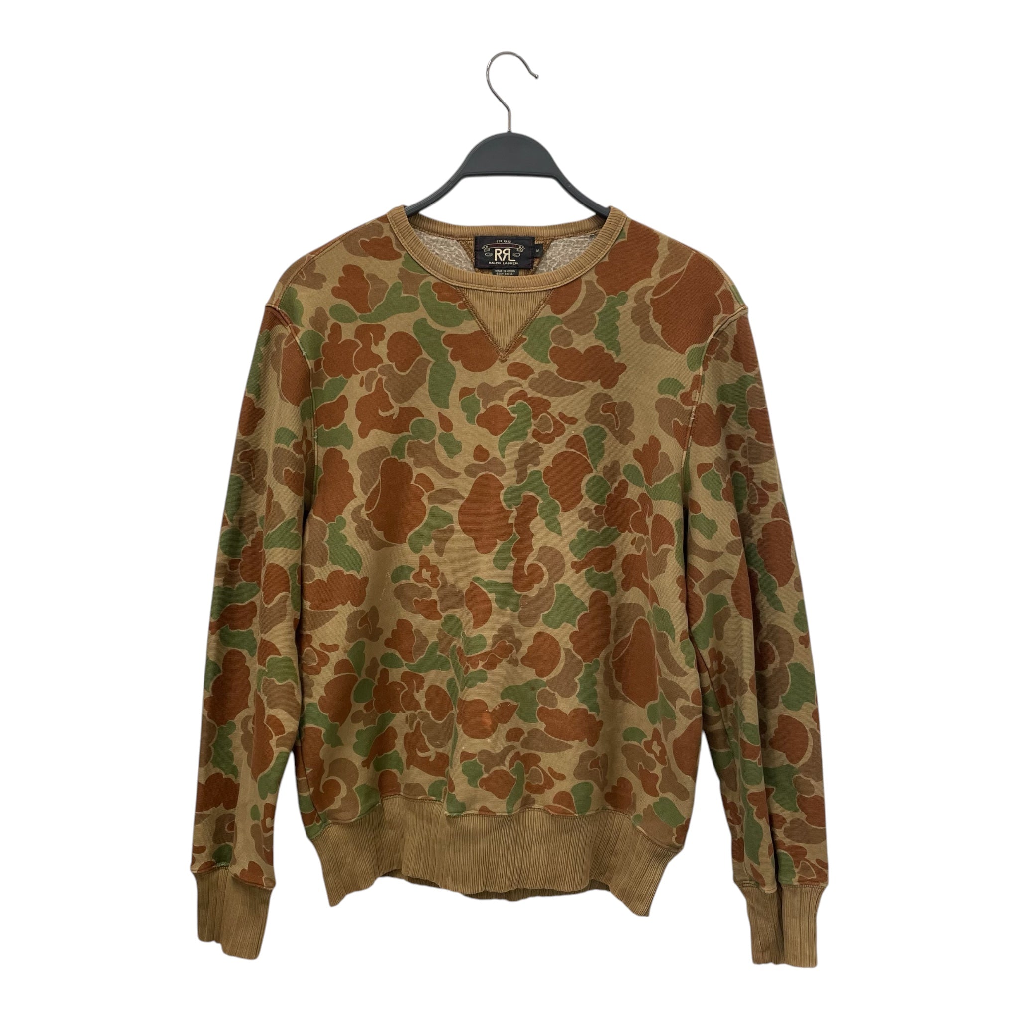 RRL/Sweatshirt/M/Camouflage/Cotton/MLT/Camo Crewneck view 1