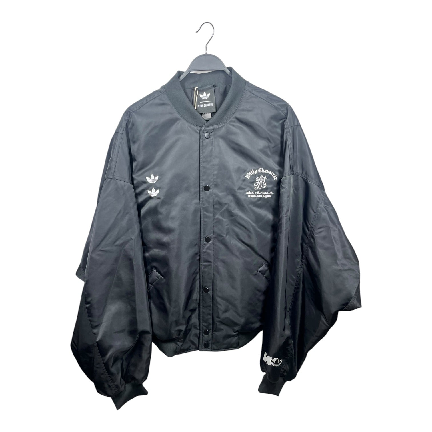 adidas/WILLY CHAVARRIA/Puffer Jkt/L/Polyester/BLK/La Ciudad de Los Angeles view 2