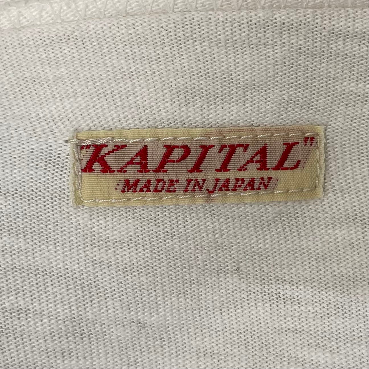 KAPITAL/Tops/XL/Cotton/WHT/KAPITAL SMILEY LONGSLEEVE view 3