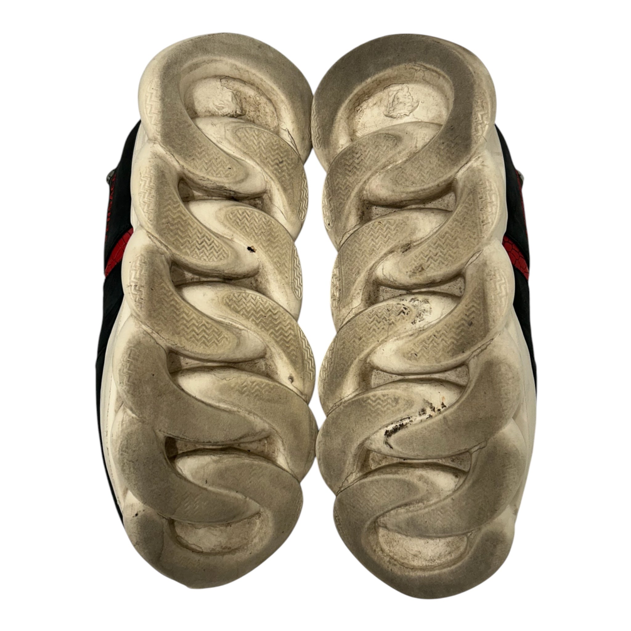 VERSACE/Low-Sneakers/EU 42.5/Cotton/BLK/chain reaction view 5
