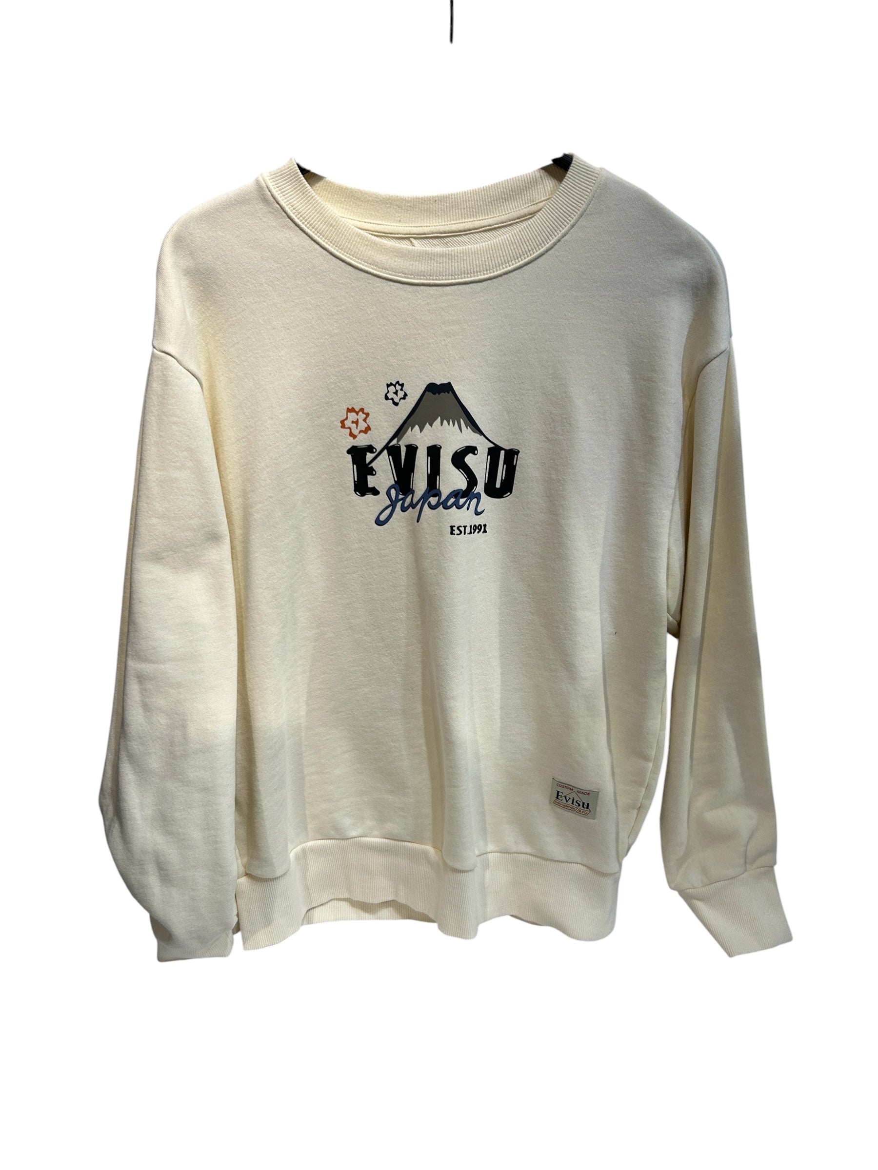 EVISU/Sweatshirt/M/Cotton/CRM/EVISU JAPAN EST 1991 view 1