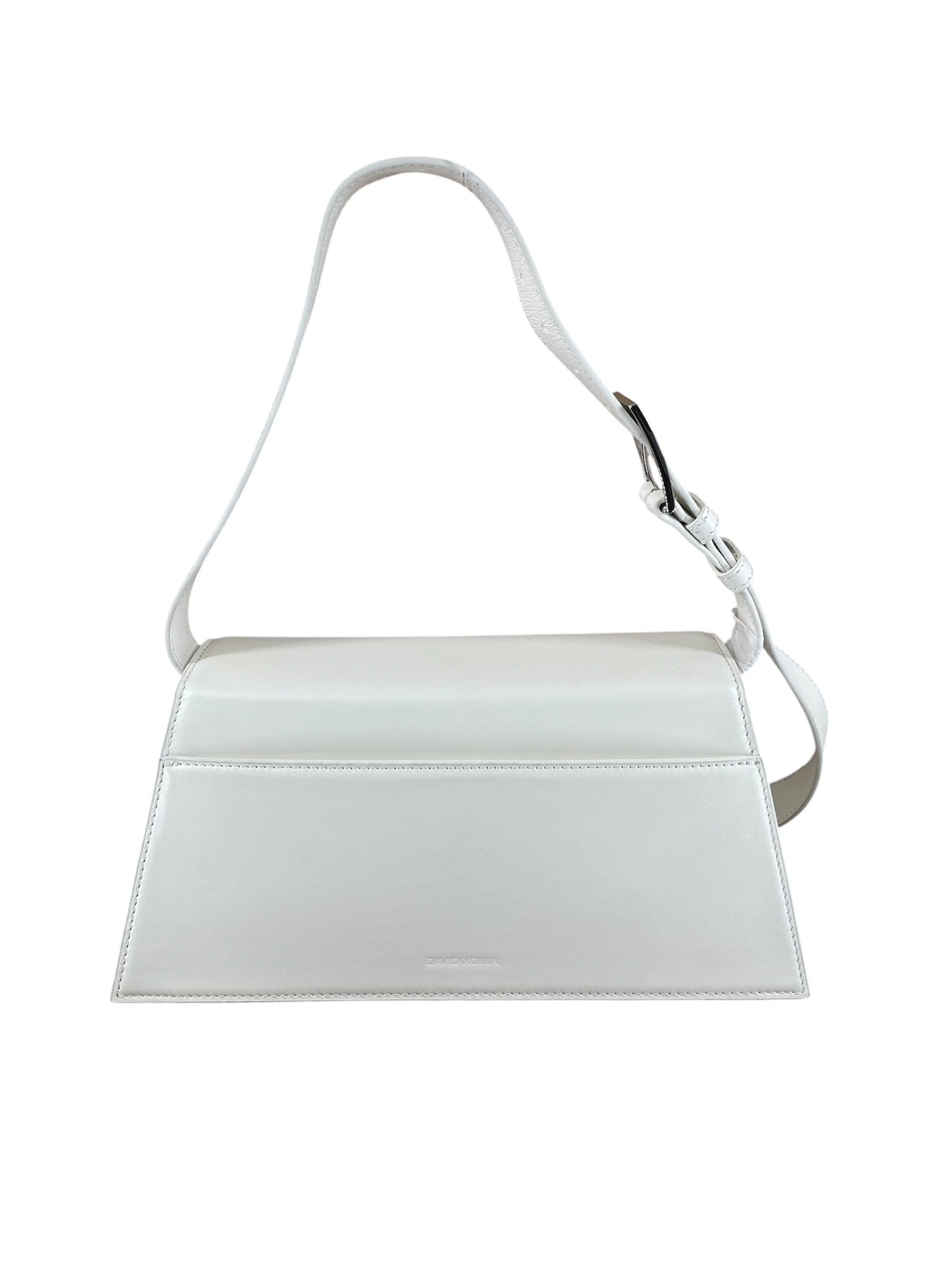 DAVID KOMA/Bag/Leather/WHT/SHOULDER BAG view 2