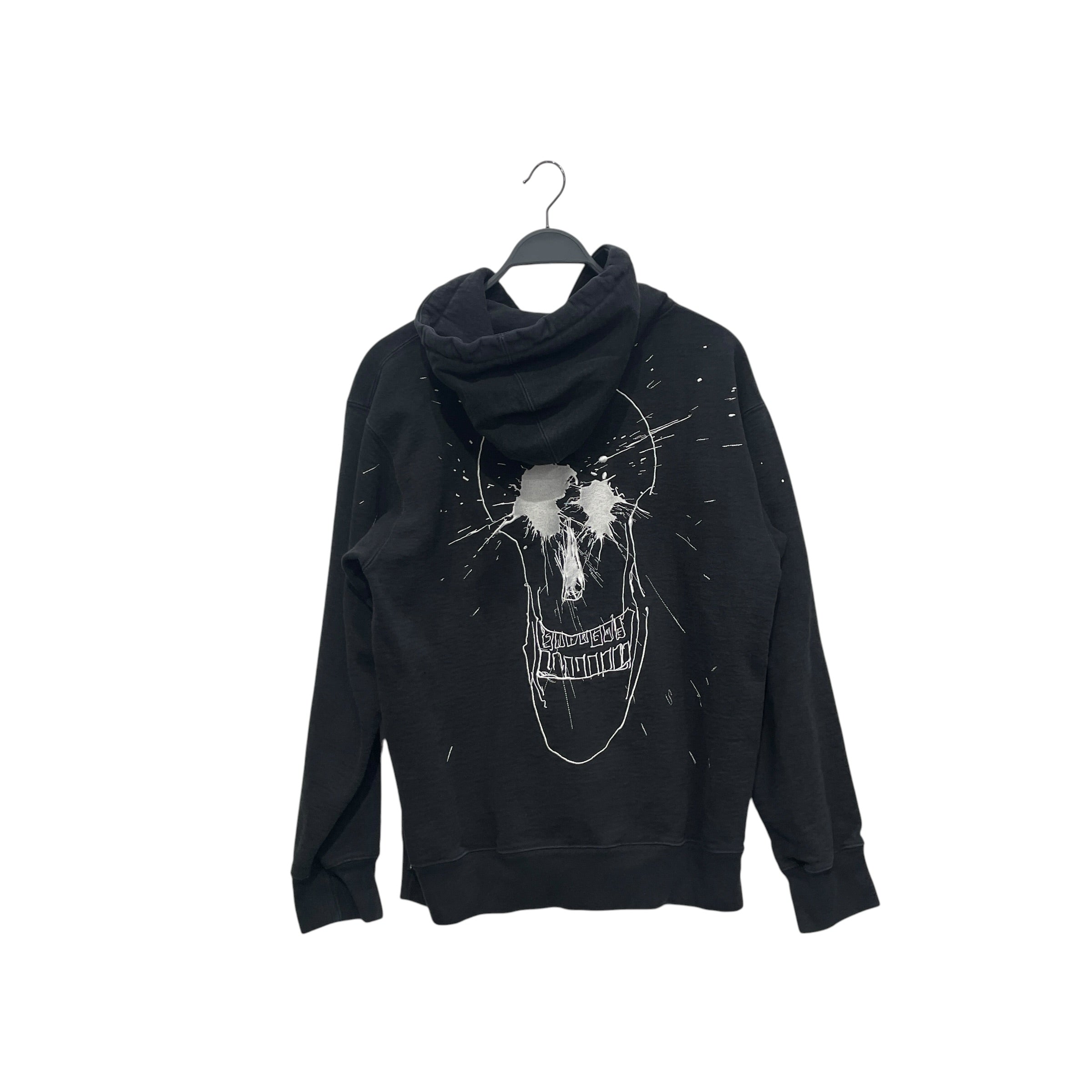 Supreme/Hoodie/M/Graphic/Cotton/BLK/EMBROIDERED BACK GRAPHIC view 2