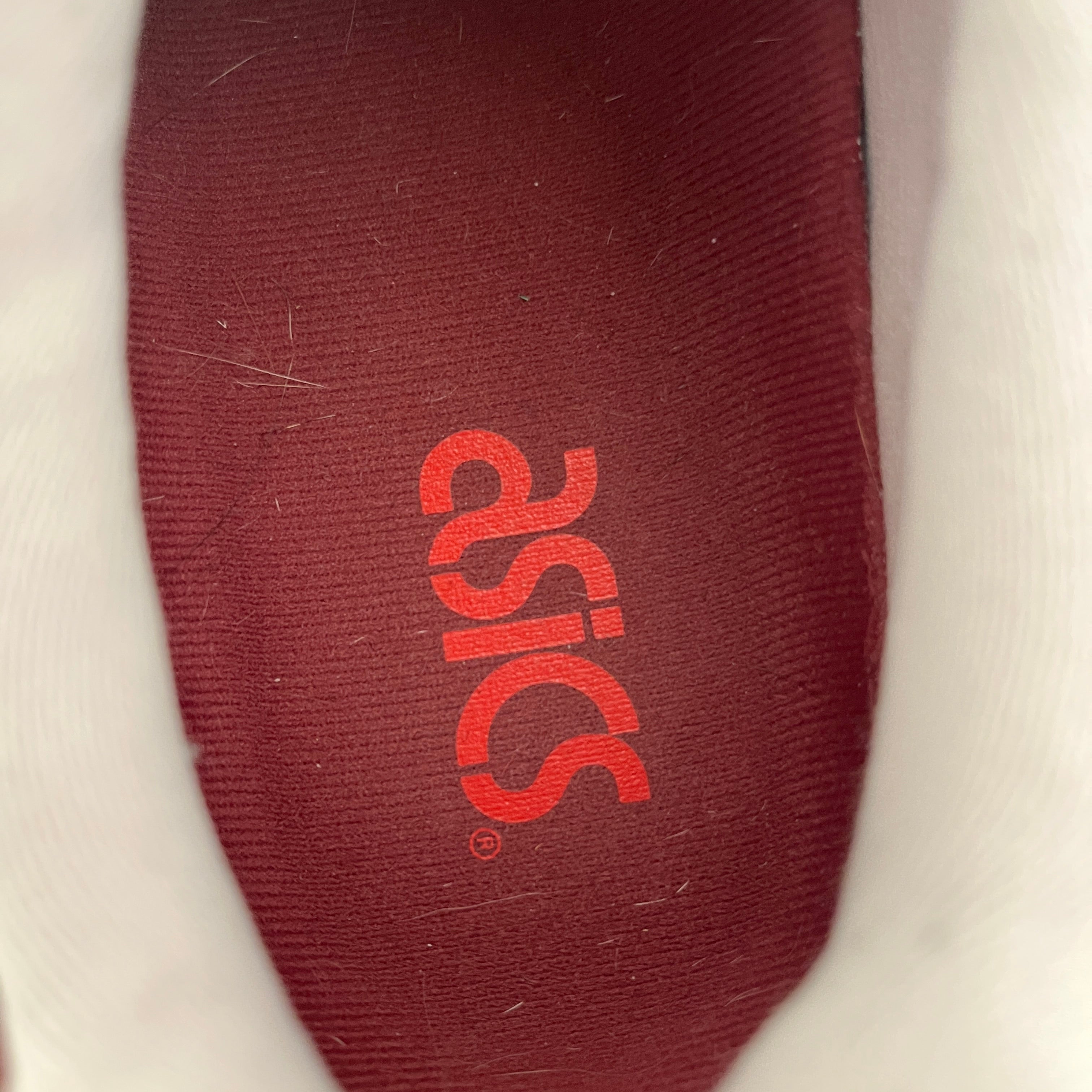 ASICS/Low-Sneakers/US 10/Cotton/RED/ view 3