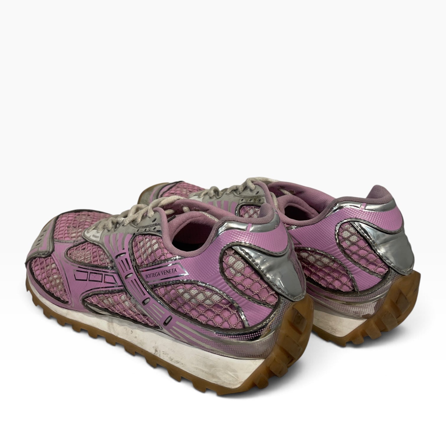 BOTTEGA VENETA/Low-Sneakers/US 11/PNK/PNK/SLV TRAINER view 2