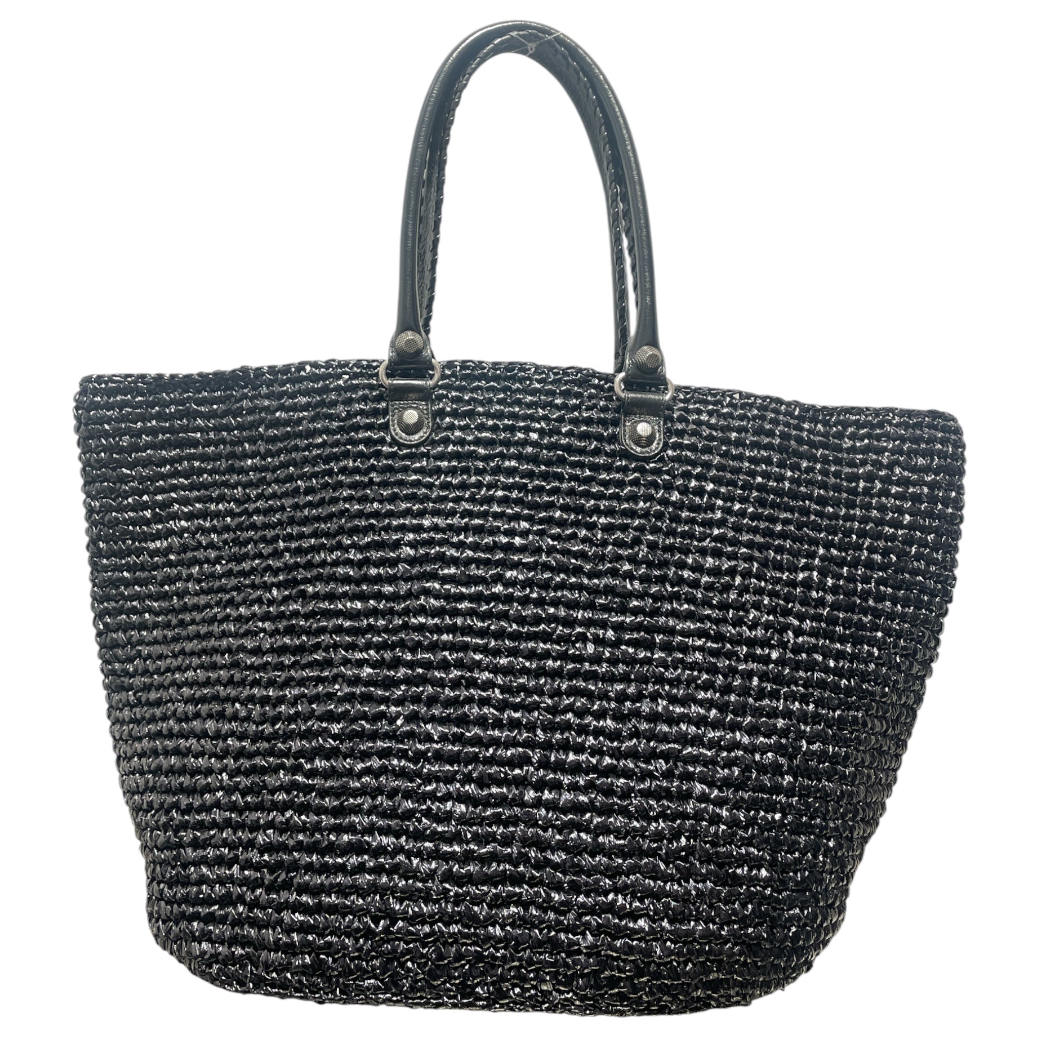 BALENCIAGA/Tote Bag/BLK/LE CAGOLE PANIER view 2
