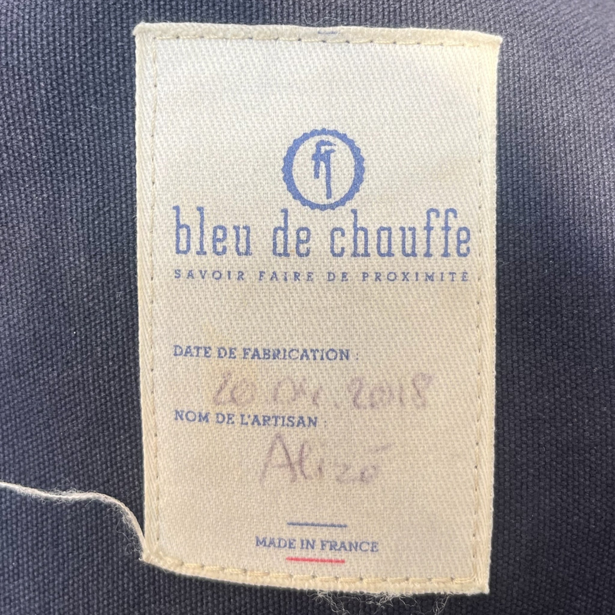 BLKEU DE CHAUFFE/Backpack/Cotton/NVY/WOODY BACKPACK view 3