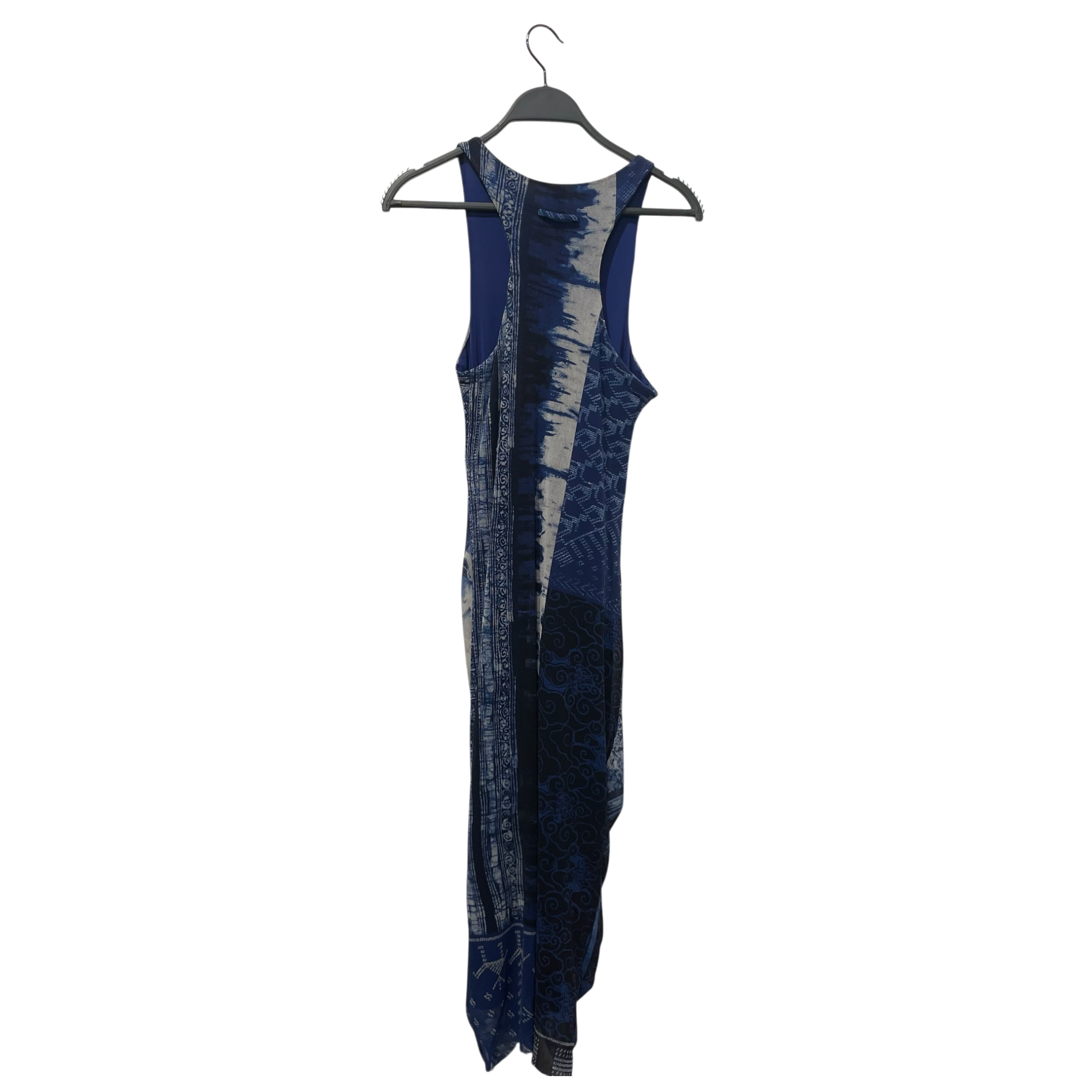 Jean Paul Gaultier/SS Dress/L/Graphic/Nylon/BLU/90s vintage jpg dress view 2