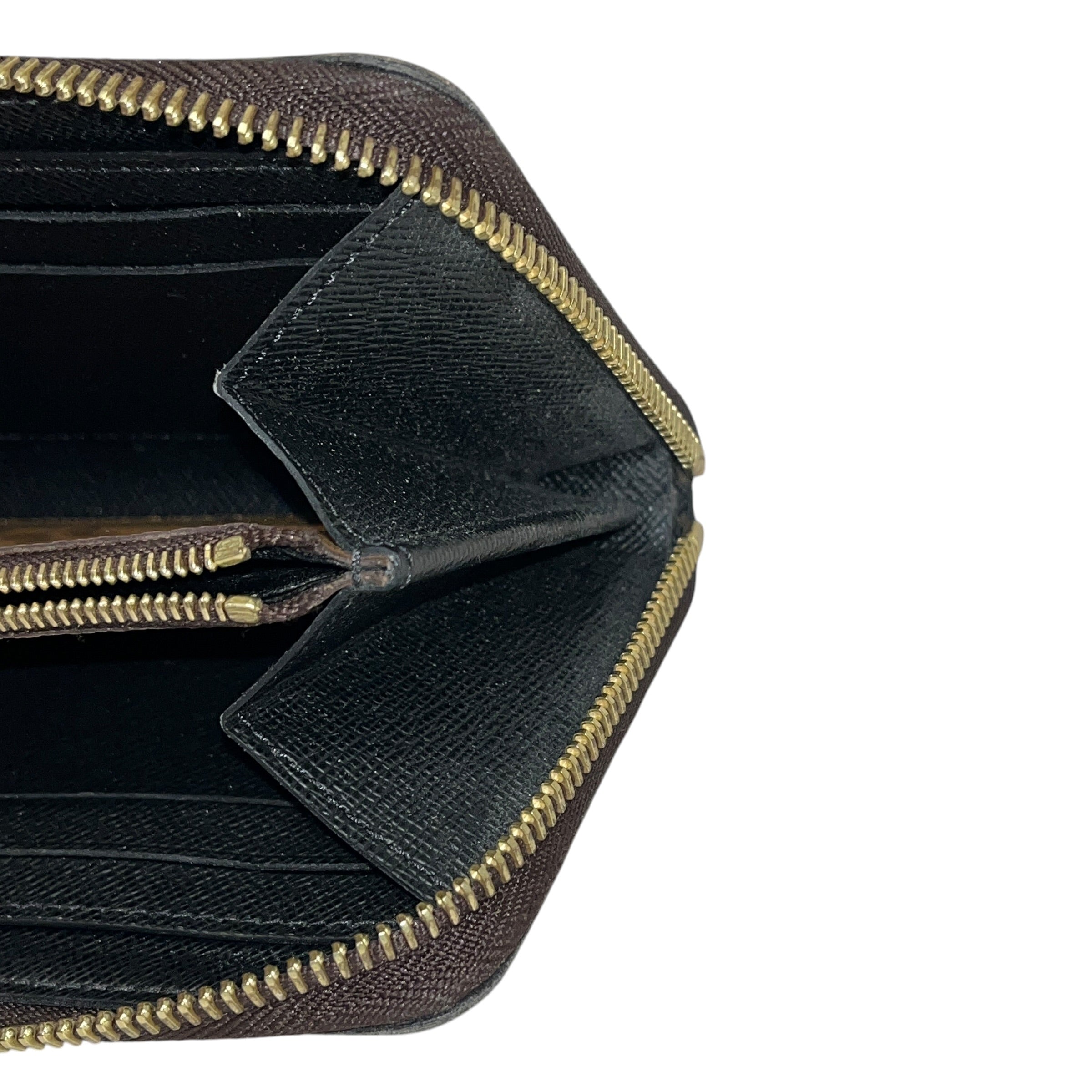 LOUIS VUITTON/Long Wallet/Monogram/Leather/BRW/L's/Reverse Monogram Clemence view 7