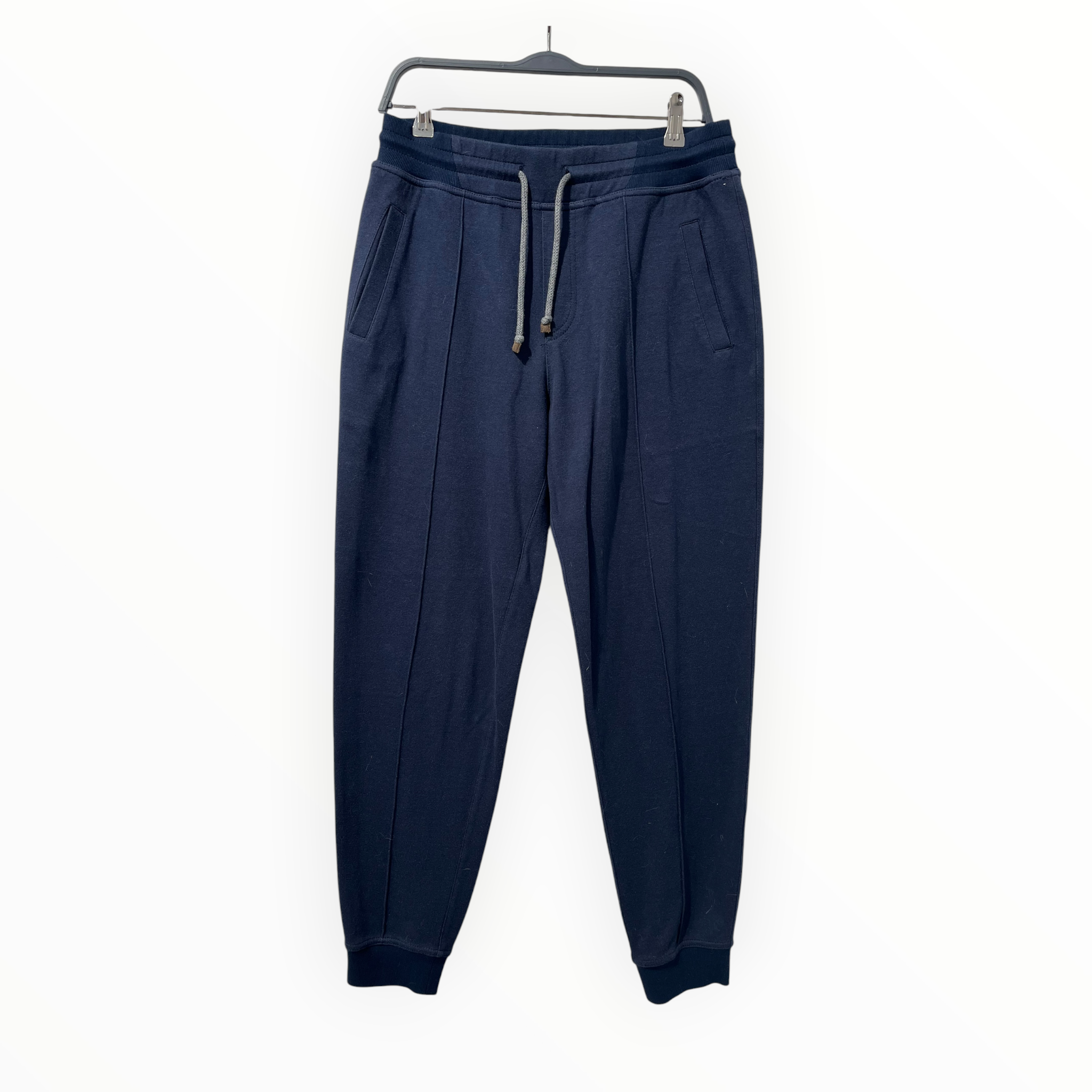 BRUNELLO CUCINELLI/Pants/S/Cotton/NVY/NAVY SWEATS view 1