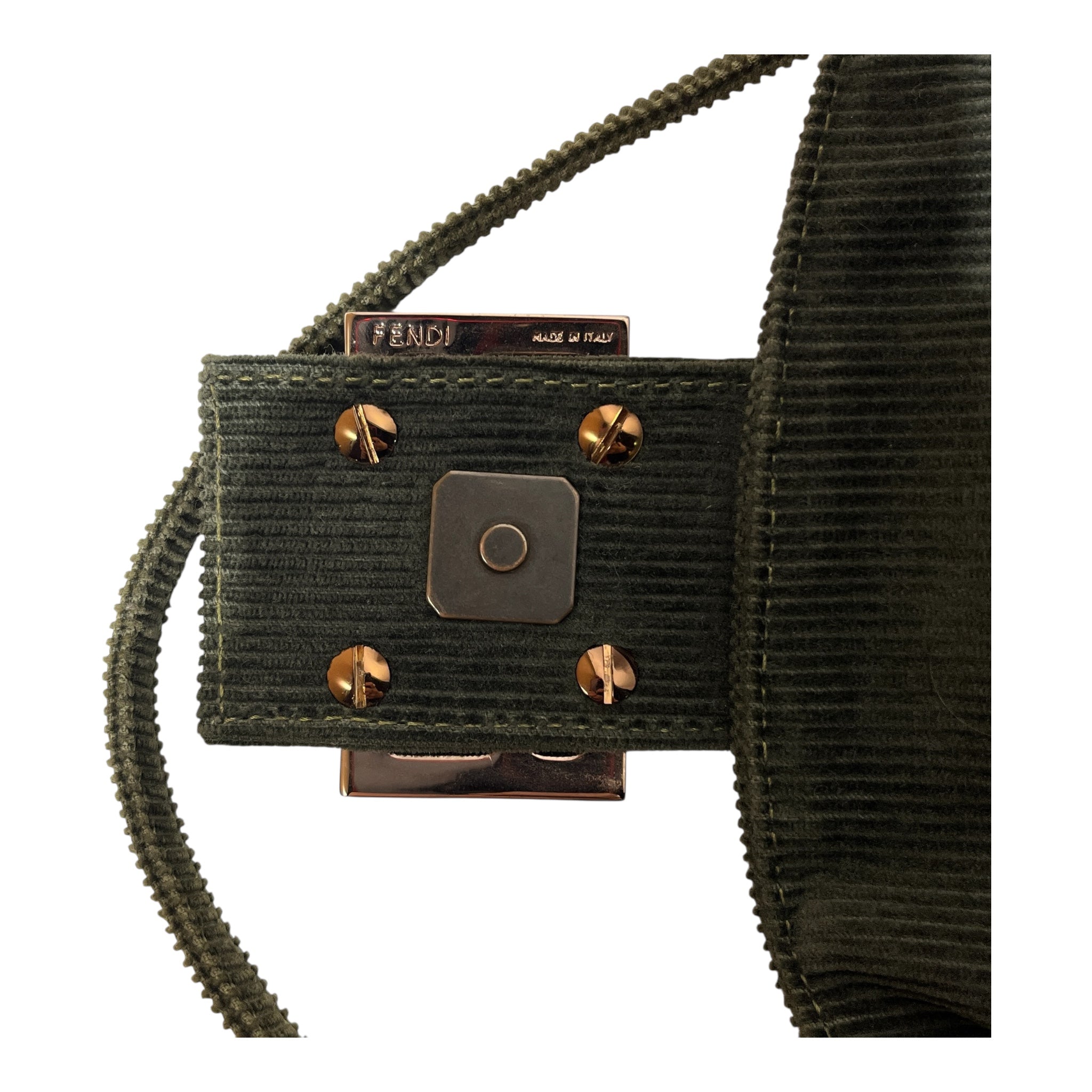 FENDI/Hand Bag/Leather/GRN/cord med zucca view 6