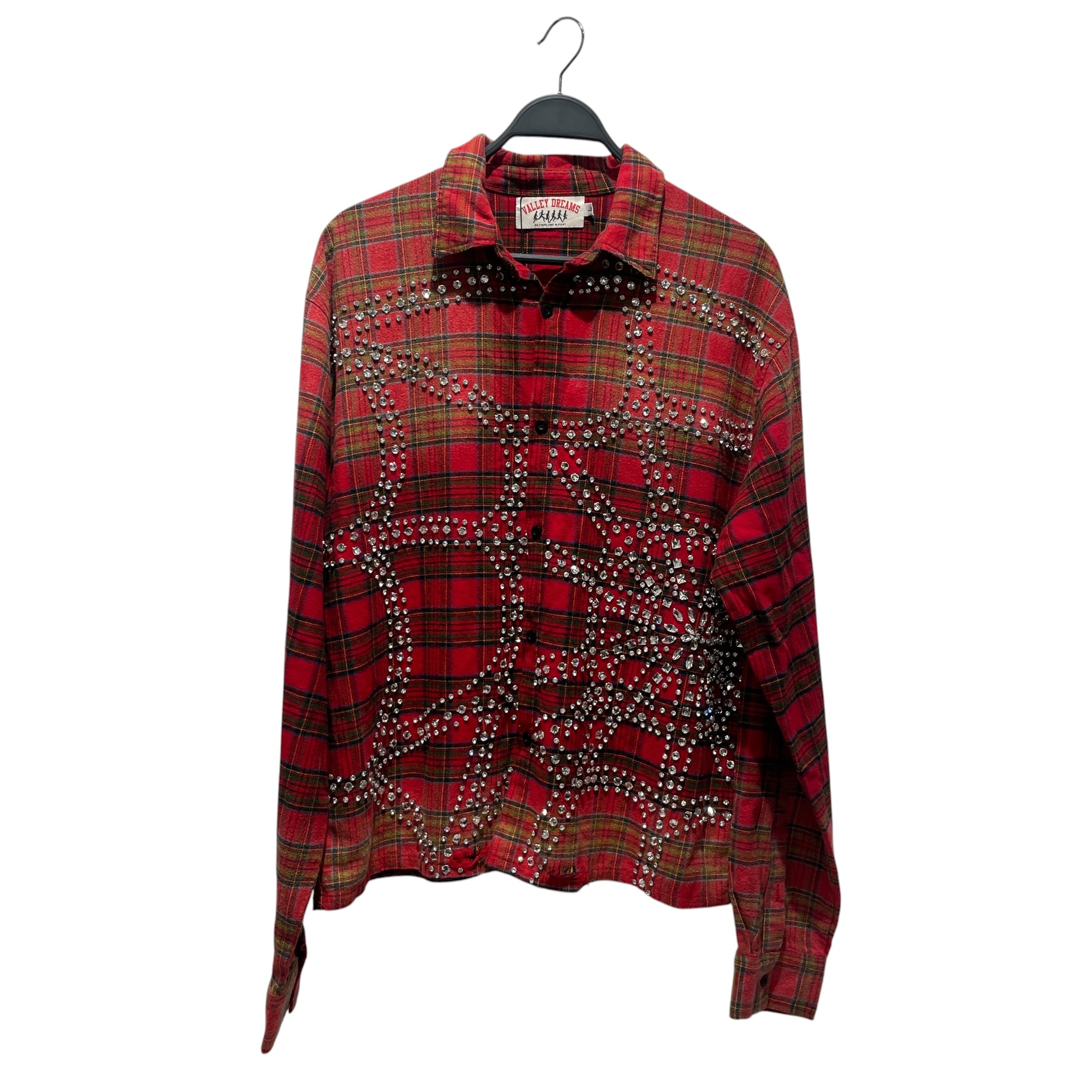 Vale Forever/Flannel Shirt/L/Cotton/RED/haze flannel view 1