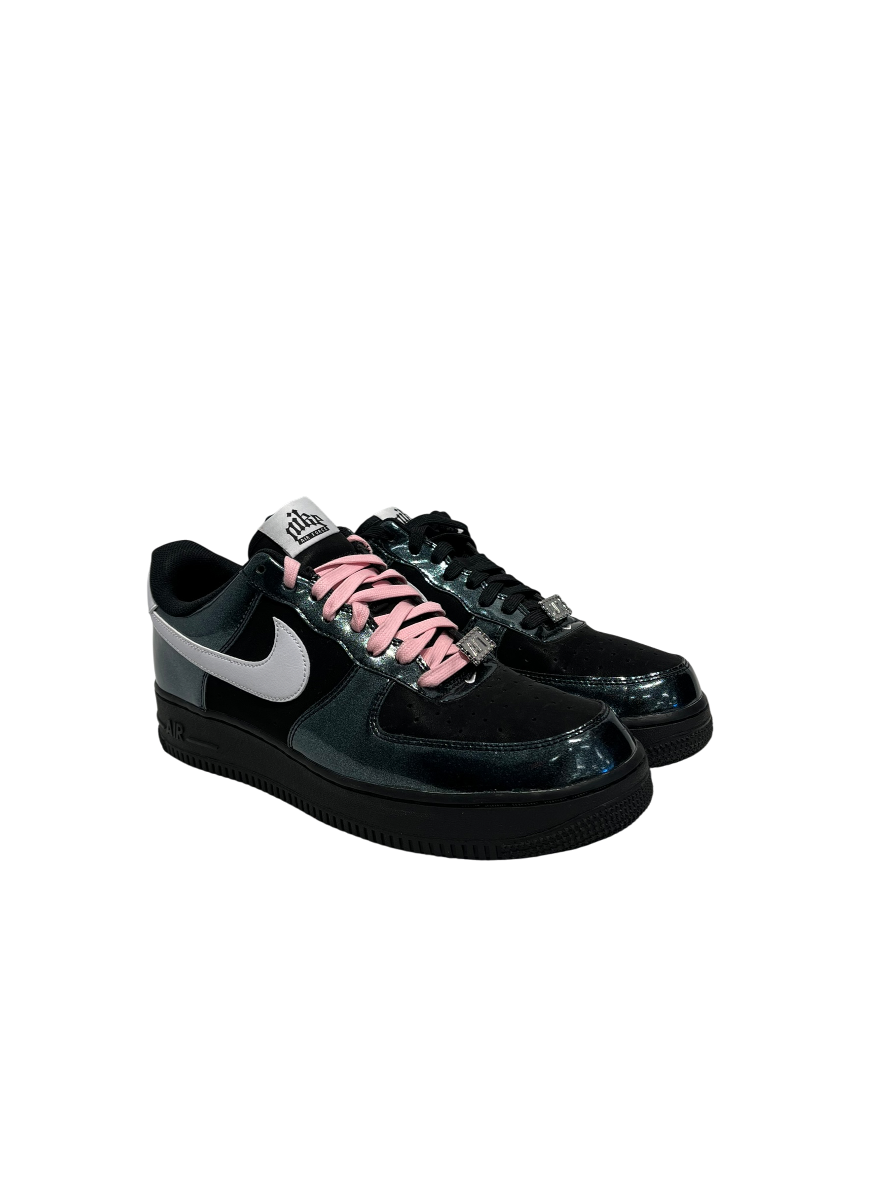 NIKE/Low-Sneakers/US 10/Glitter/BLK/AF1 view 1